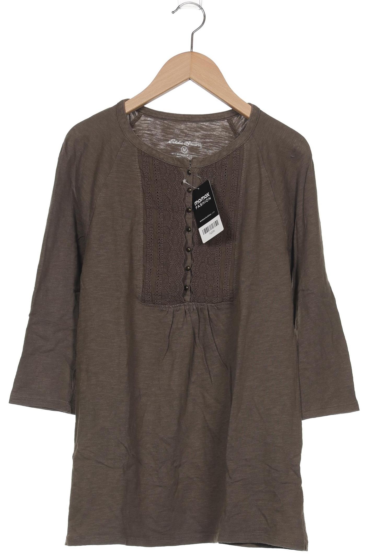 

Eddie Bauer Damen Langarmshirt, grün, Gr. 38