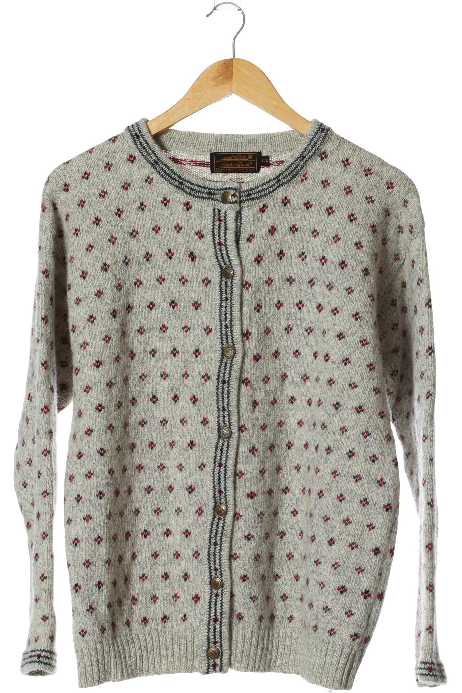 

Eddie Bauer Damen Strickjacke, grau, Gr. 42