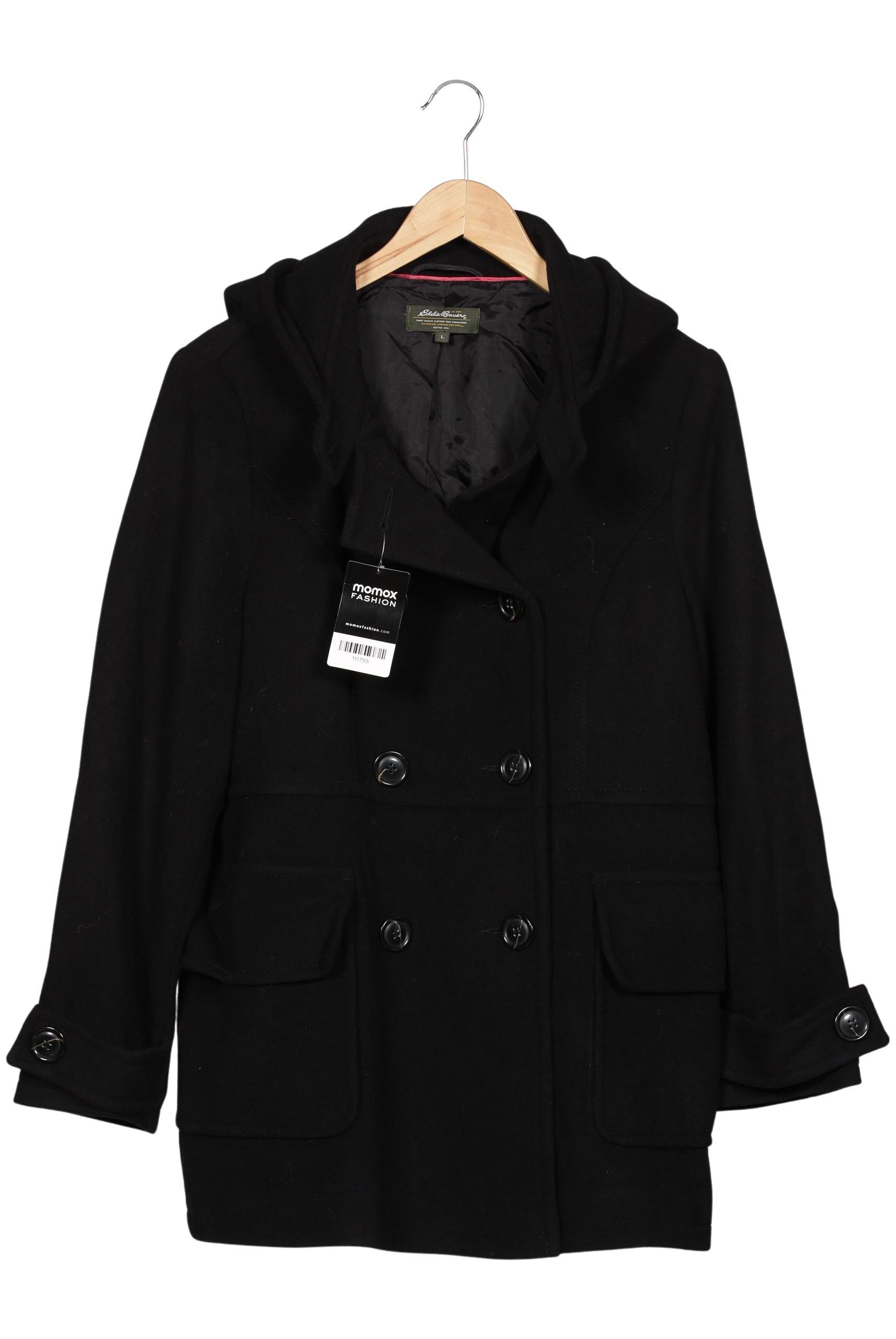 

Eddie Bauer Damen Mantel, schwarz, Gr. 42