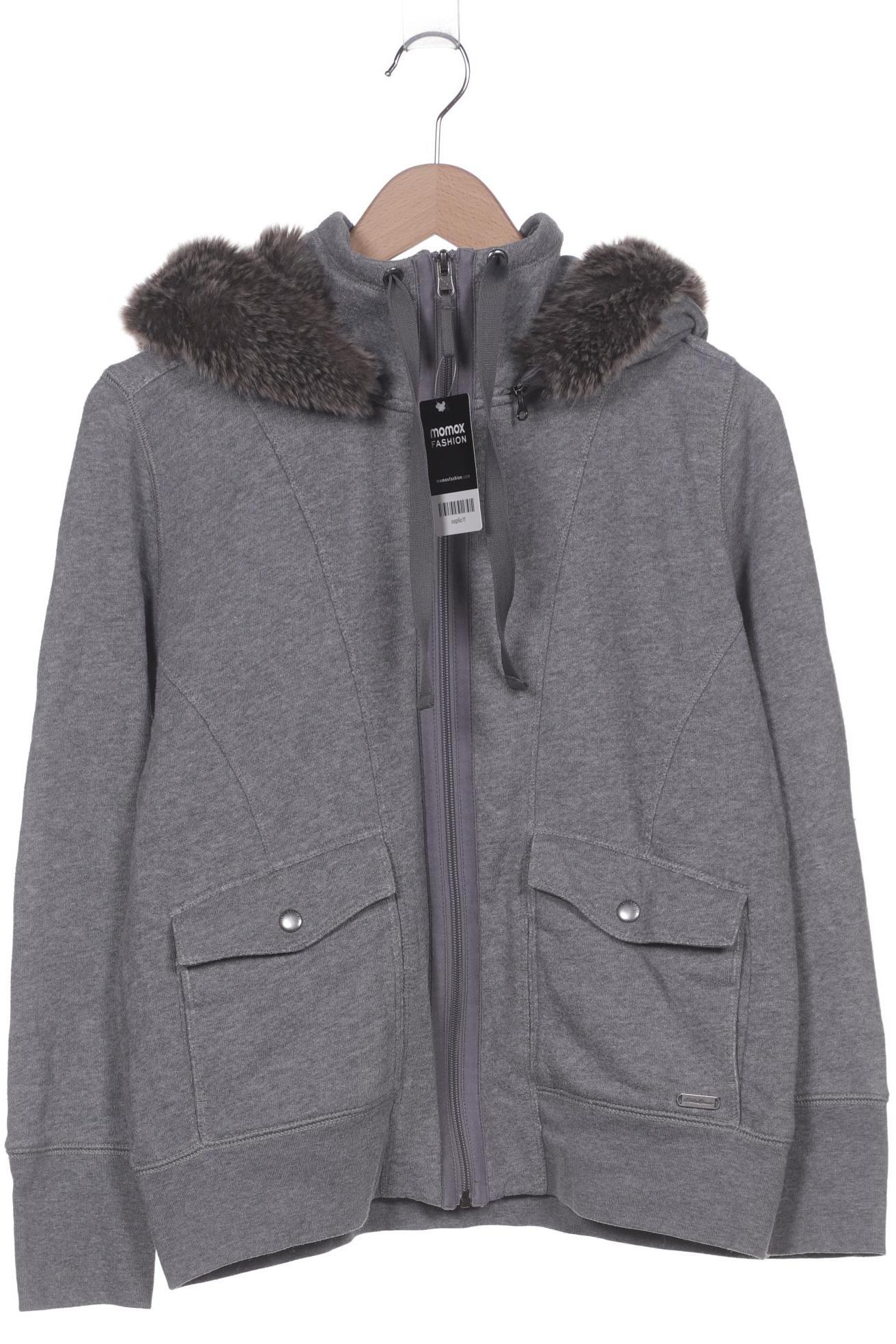 

Eddie Bauer Damen Kapuzenpullover, grau, Gr. 38
