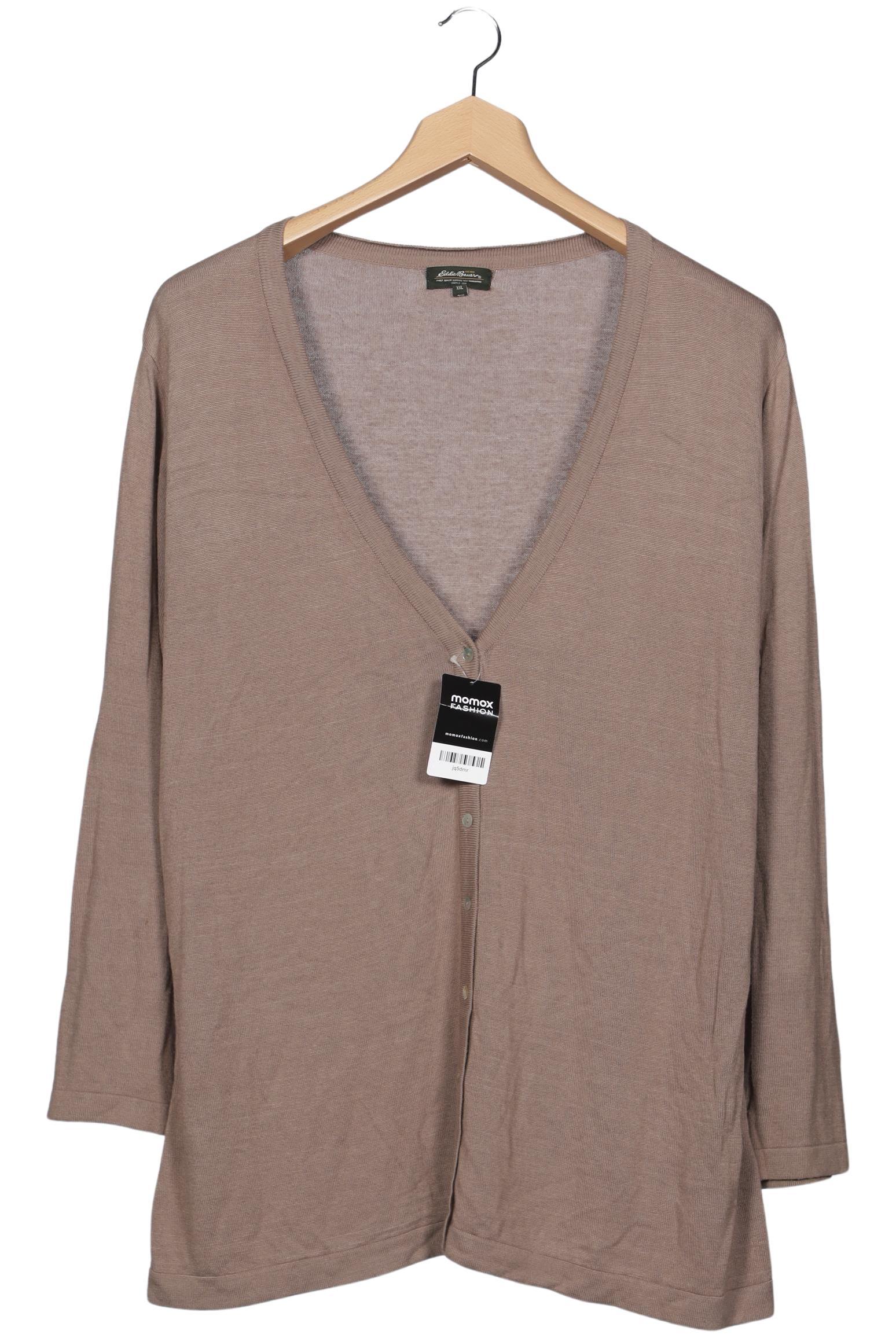 

Eddie Bauer Damen Strickjacke, braun, Gr. 46