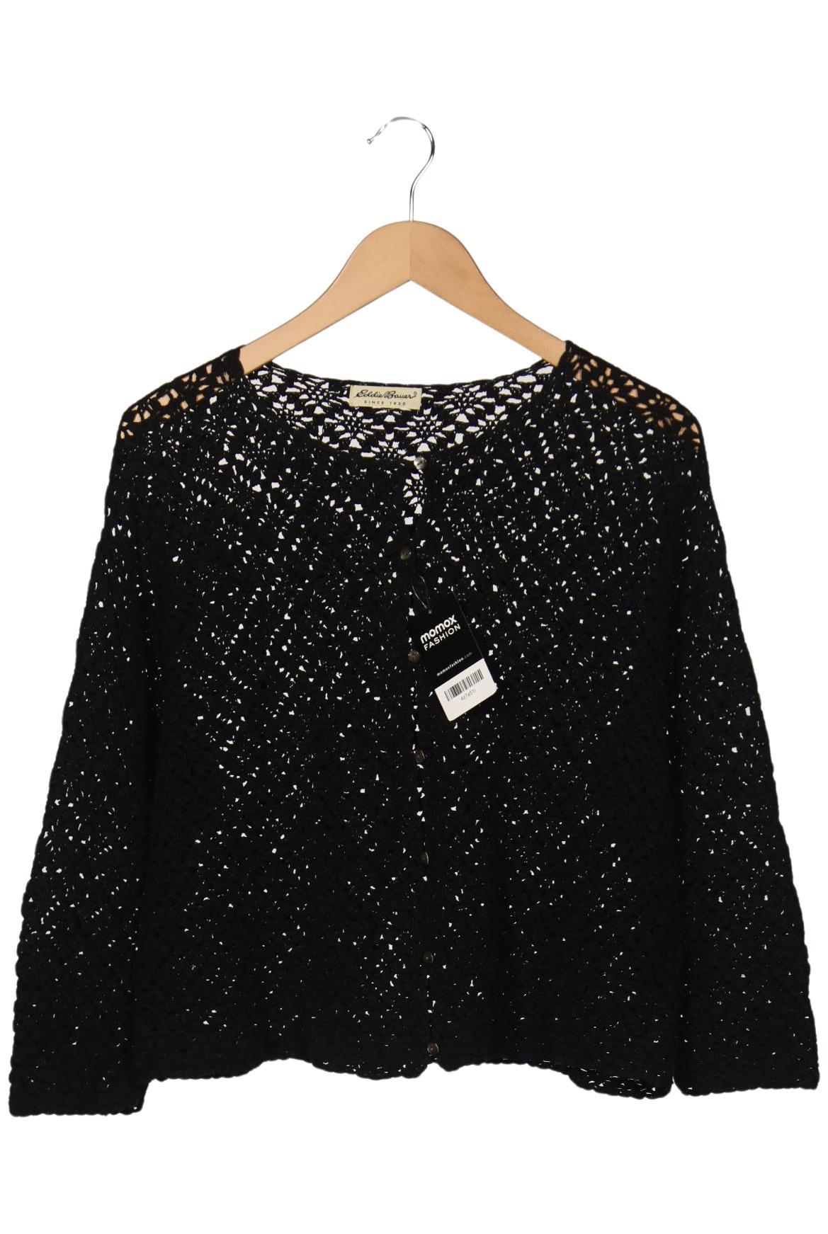

Eddie Bauer Damen Strickjacke, schwarz, Gr. 46
