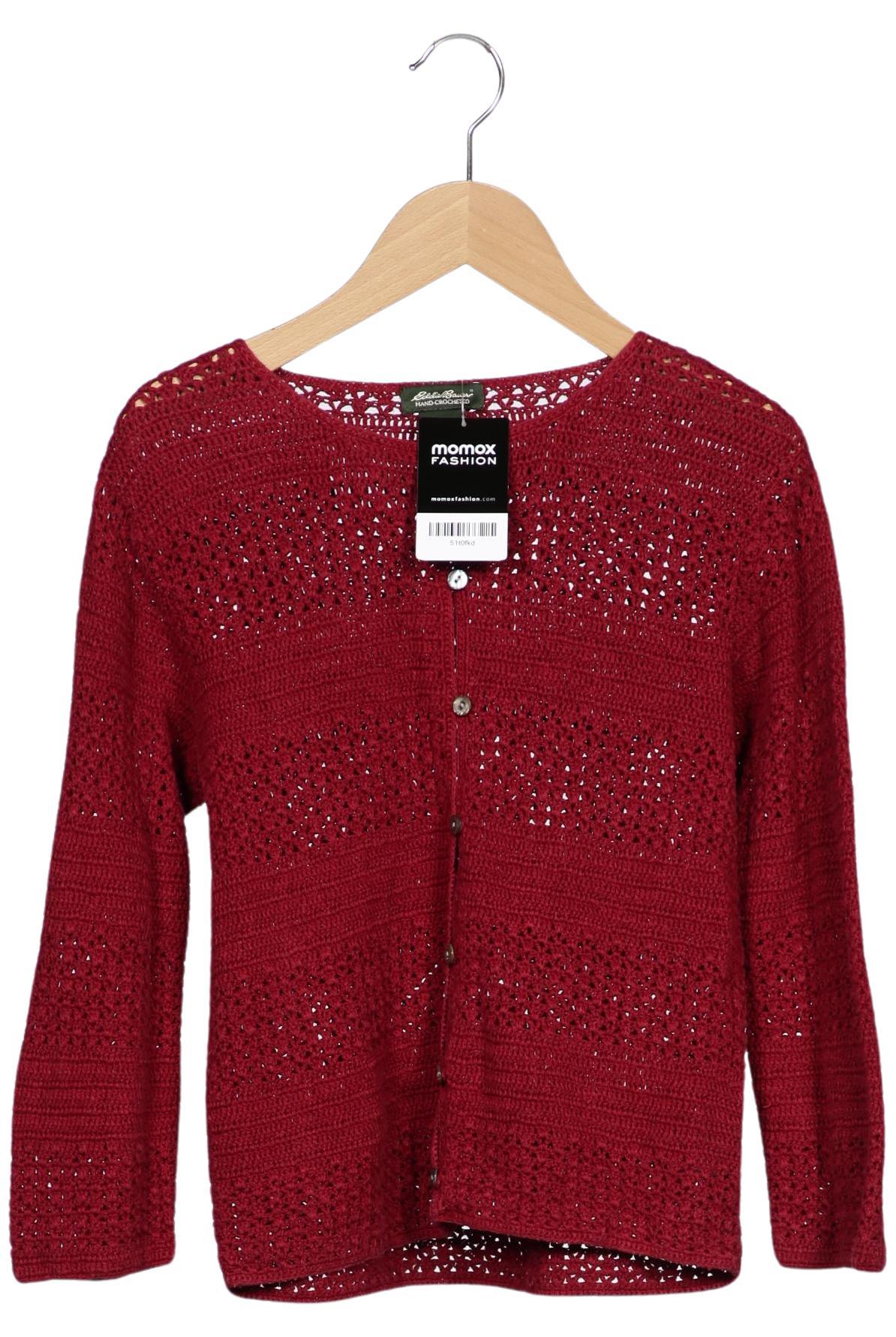 

Eddie Bauer Damen Strickjacke, rot, Gr. 34