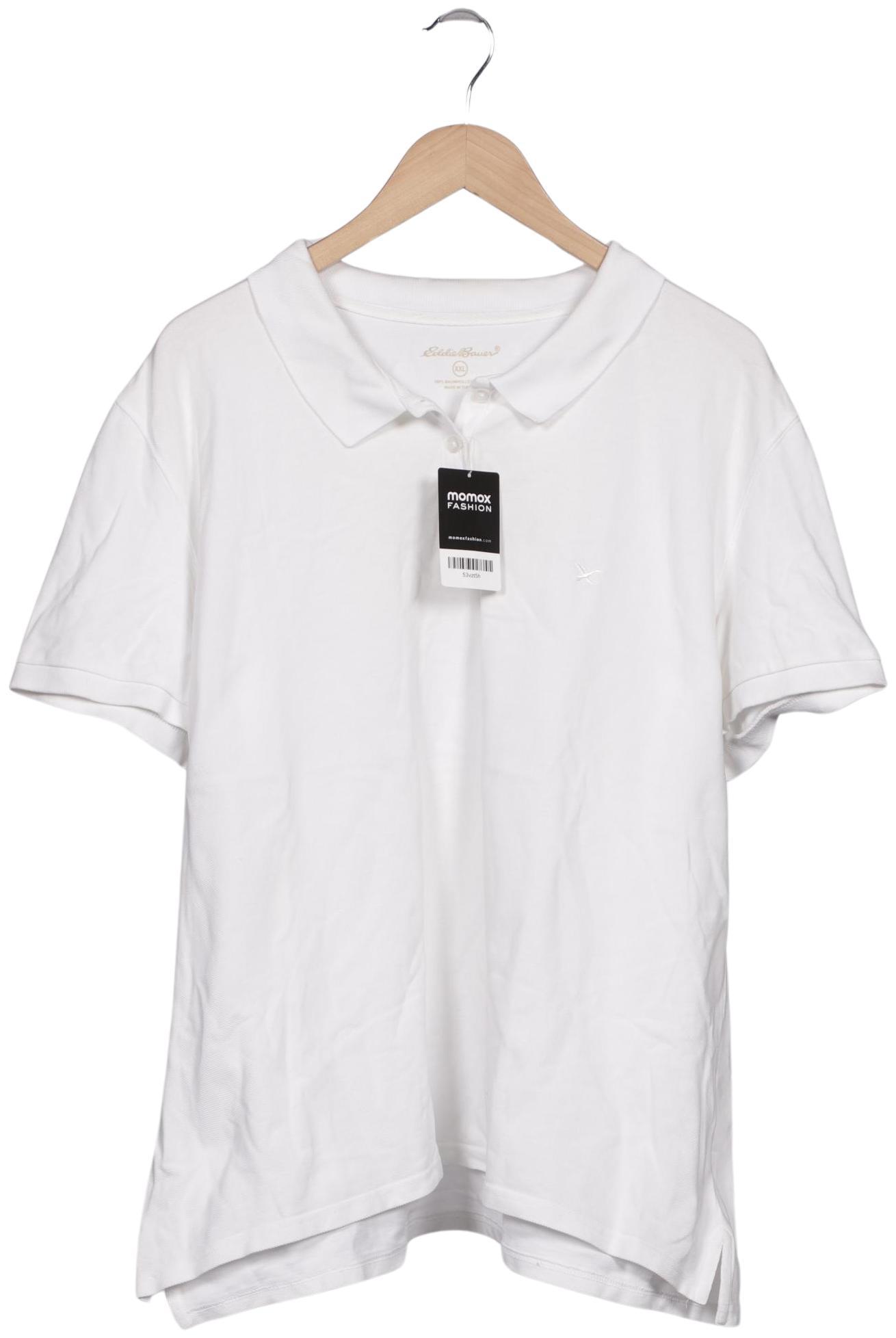 

Eddie Bauer Damen Poloshirt, weiß, Gr. 46