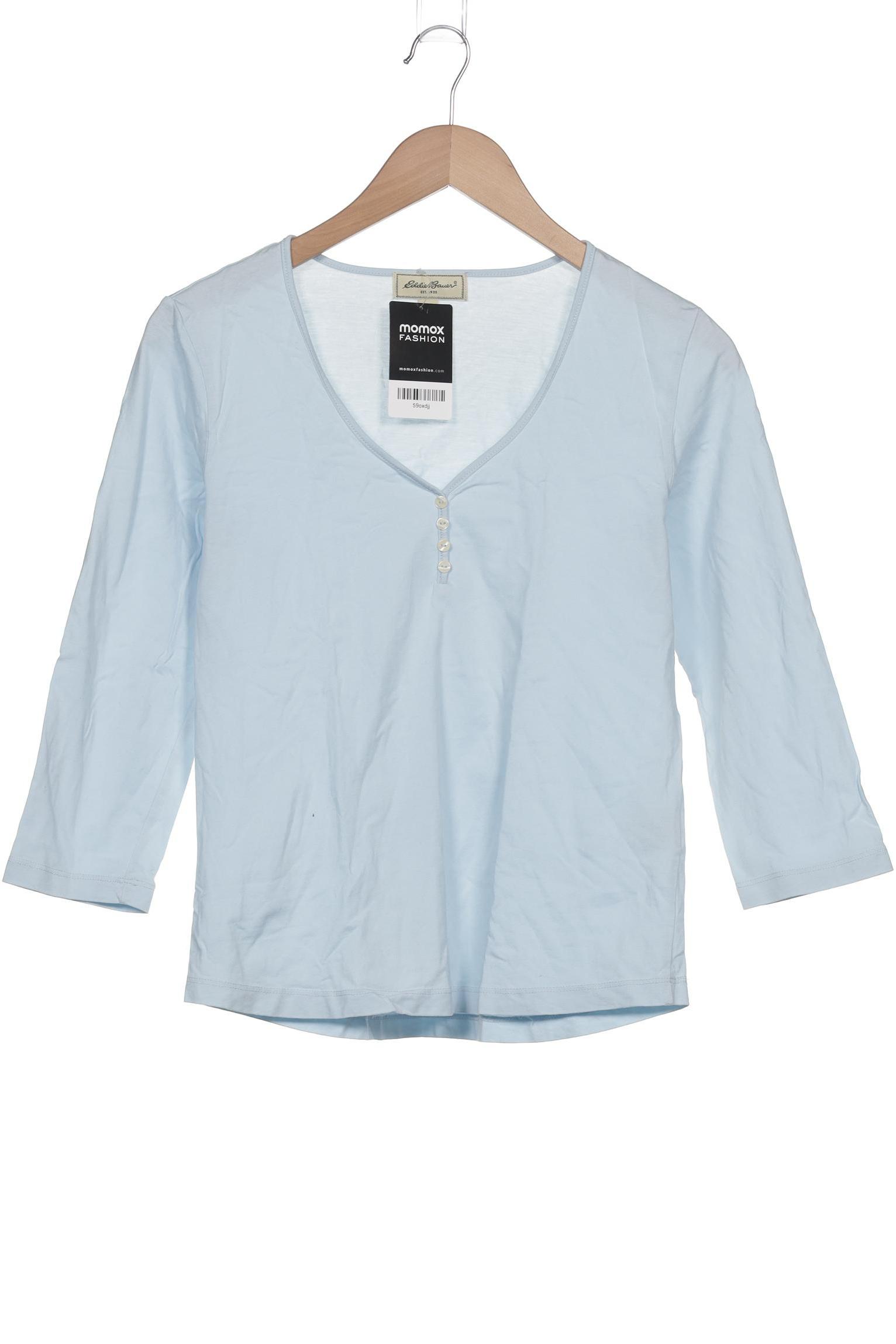 

Eddie Bauer Damen Langarmshirt, hellblau, Gr. 36