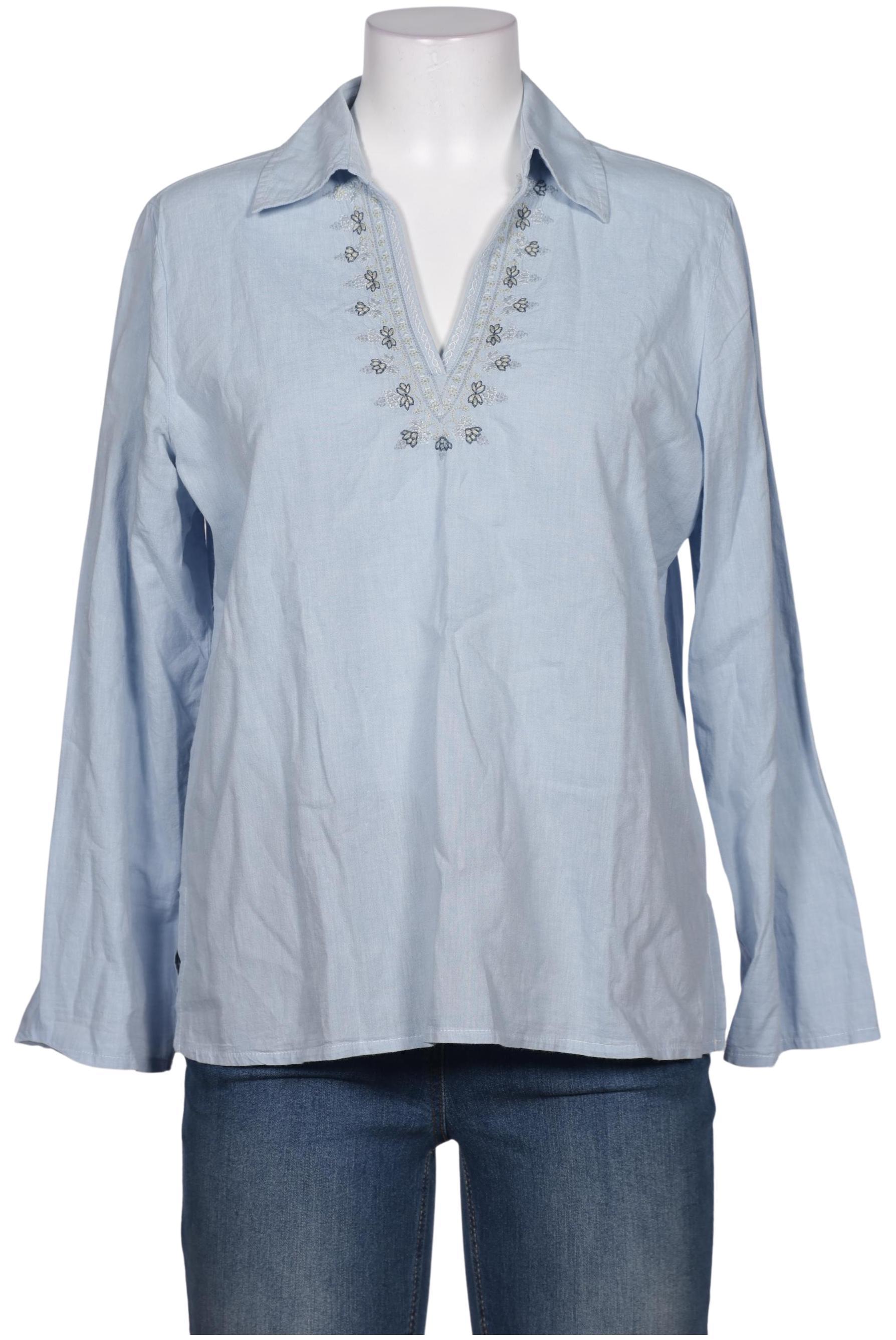 

Eddie Bauer Damen Bluse, blau, Gr. 38