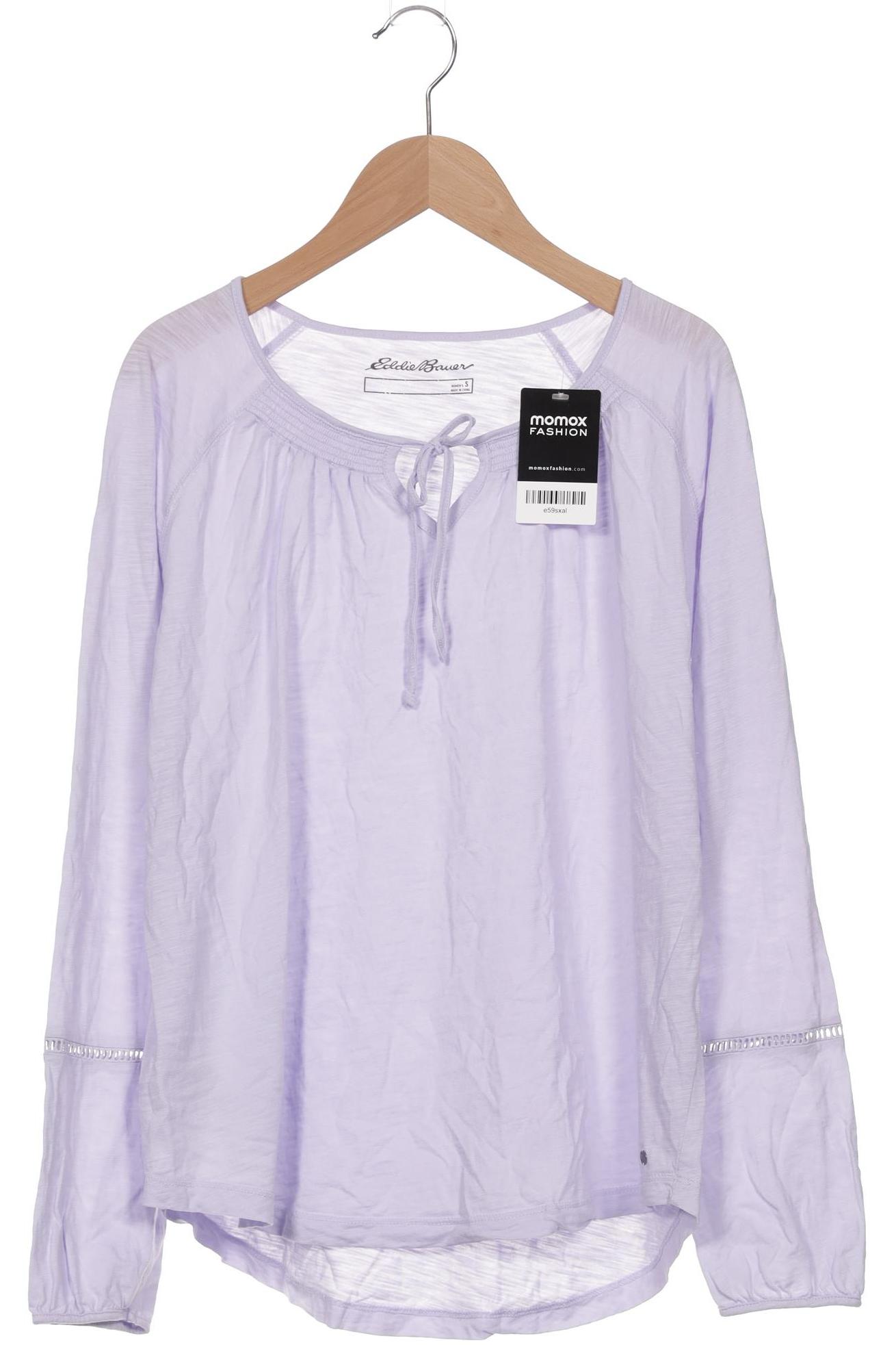 

Eddie Bauer Damen Langarmshirt, flieder, Gr. 36