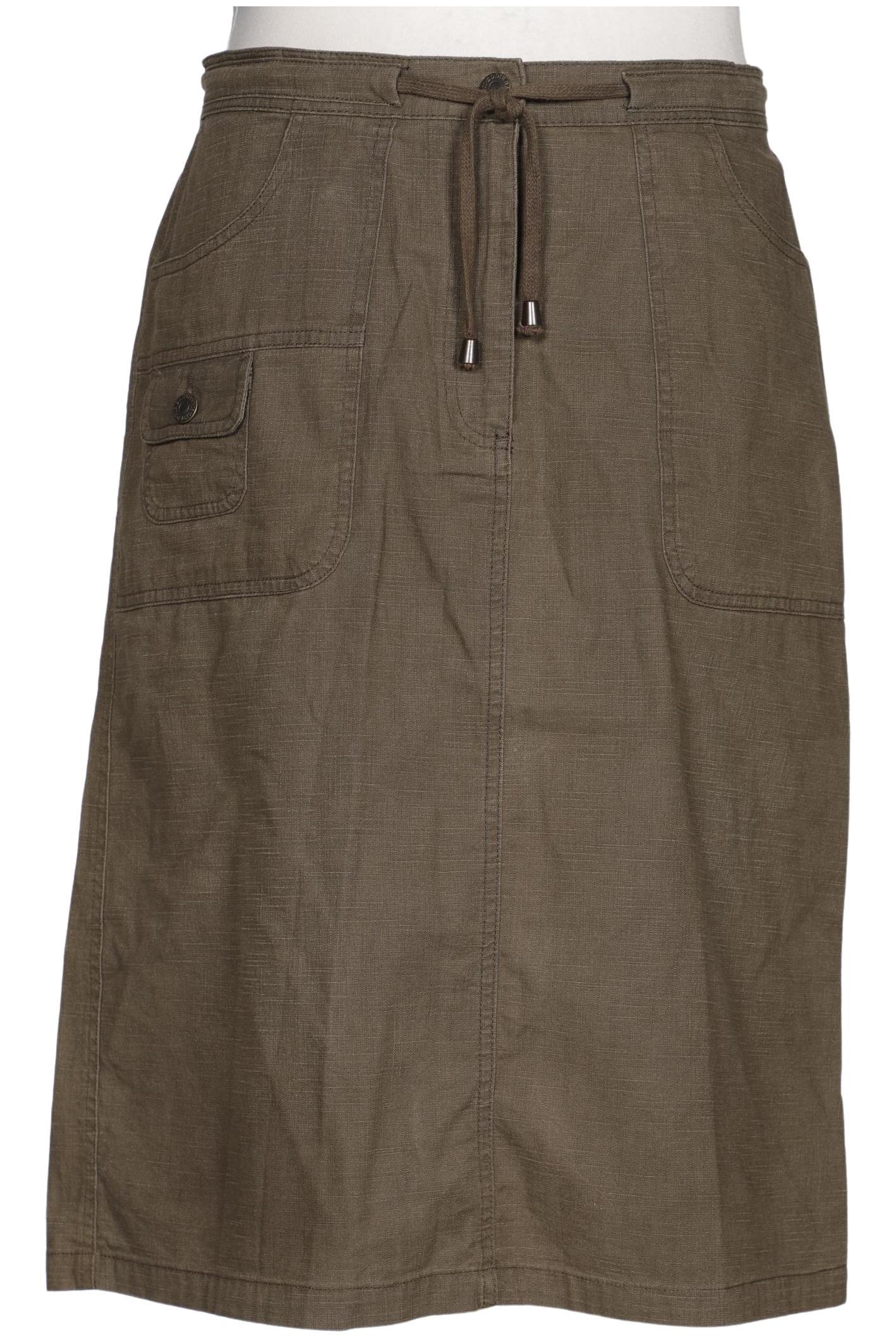 

Eddie Bauer Damen Rock, braun, Gr. 44