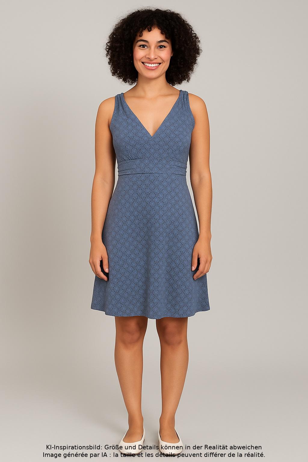 

Eddie Bauer Damen Kleid, hellblau, Gr. 38