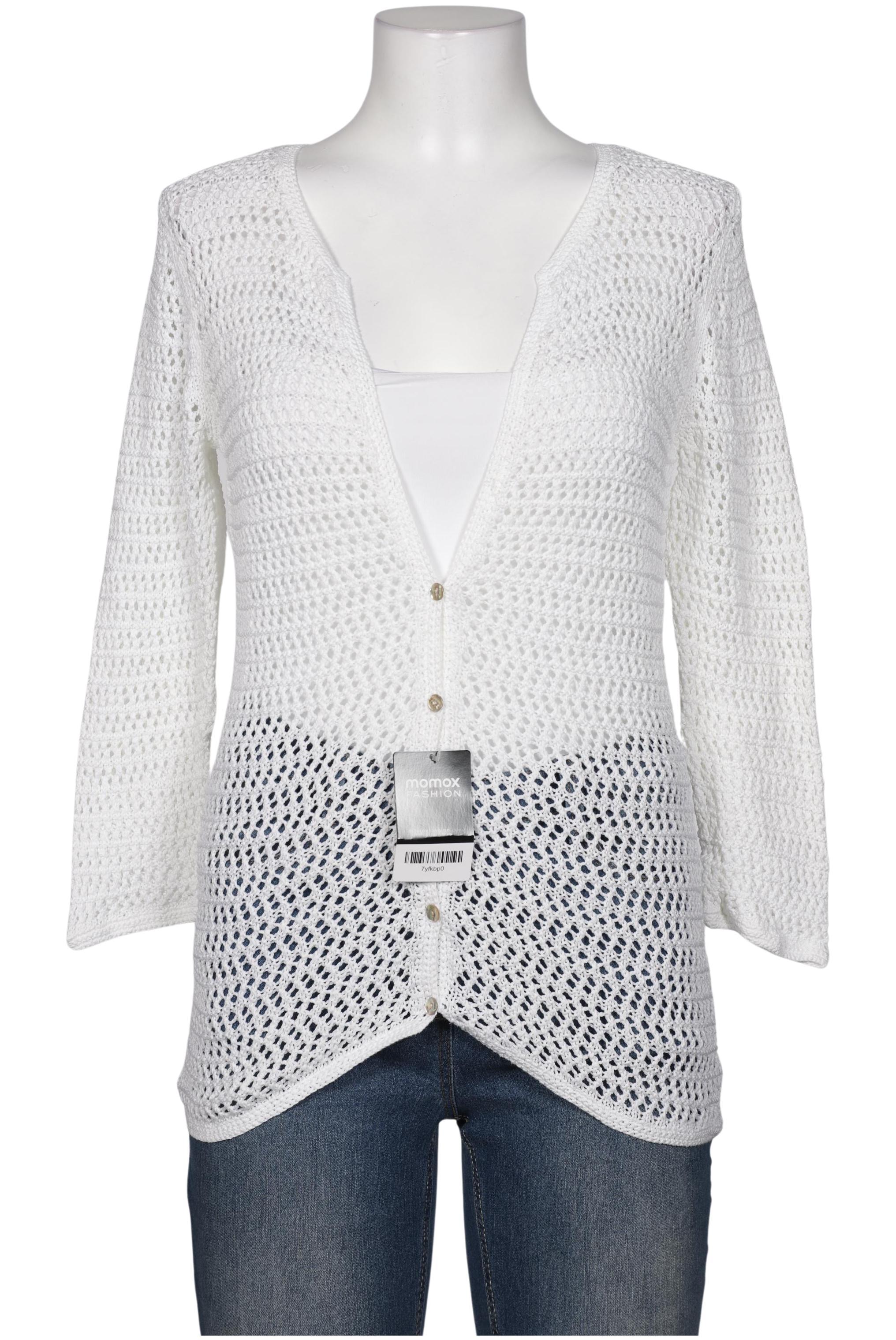 

Eddie Bauer Damen Strickjacke, weiß, Gr. 36