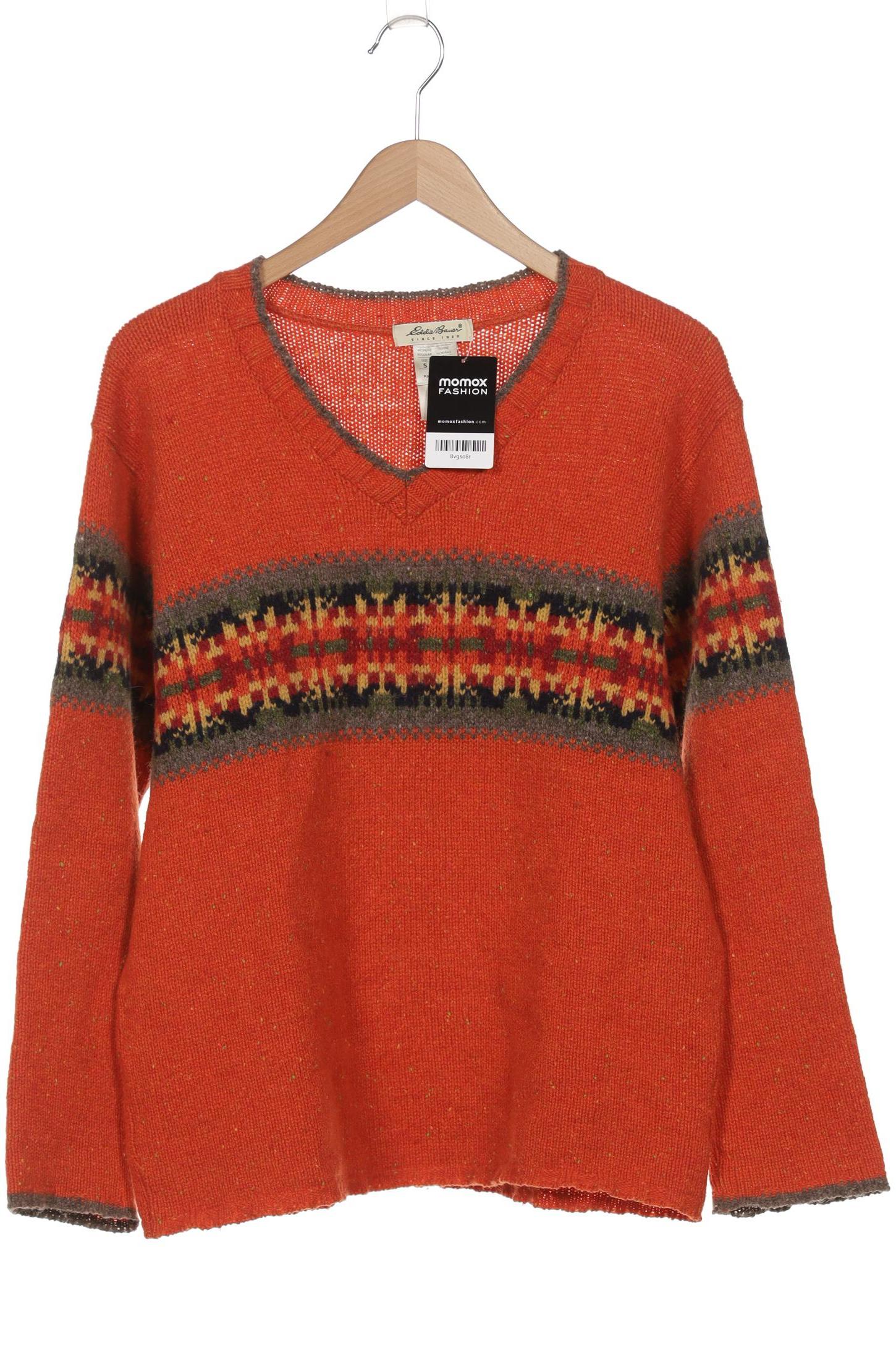 

Eddie Bauer Damen Pullover, orange, Gr. 36