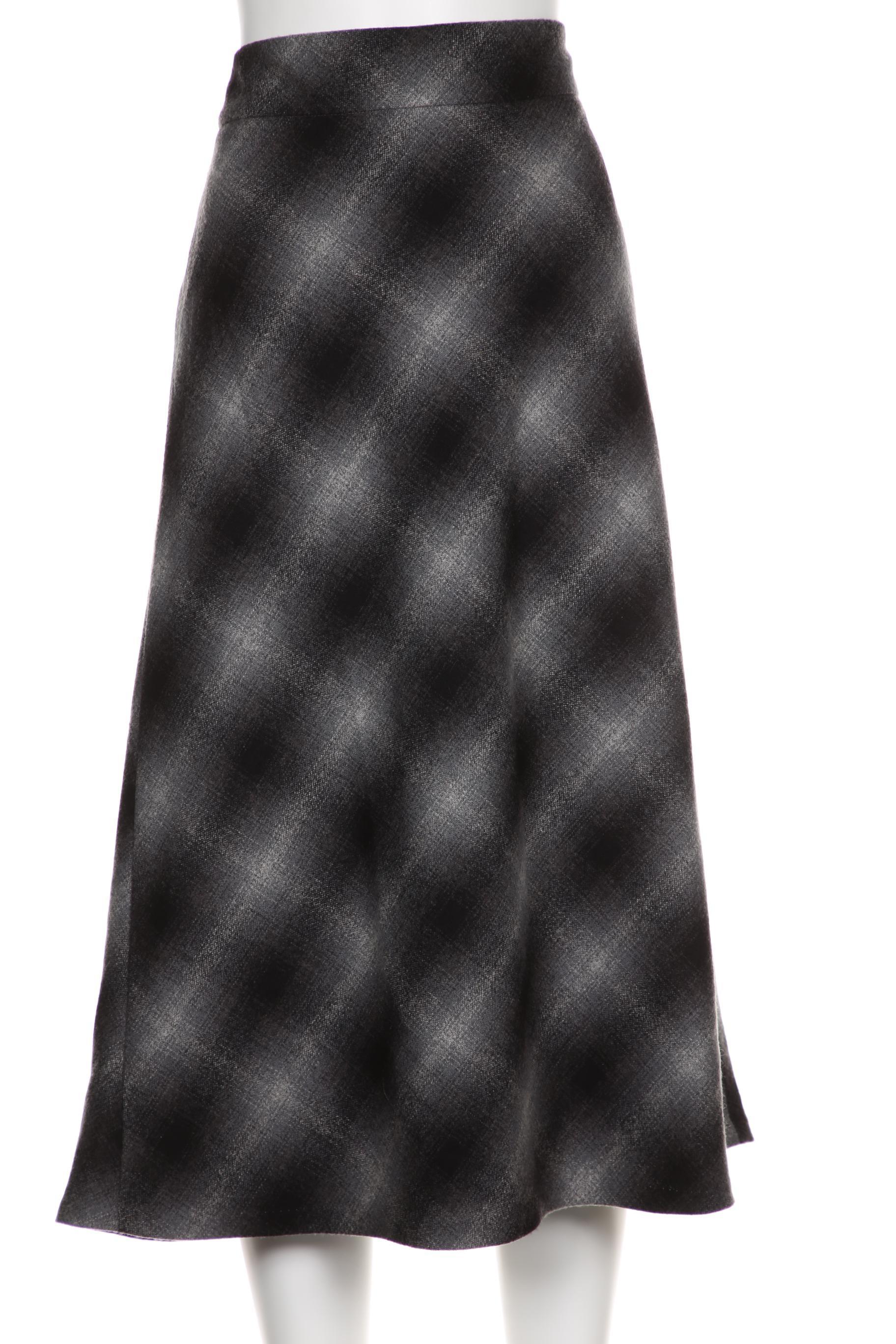 

Eddie Bauer Damen Rock, grau, Gr. 8