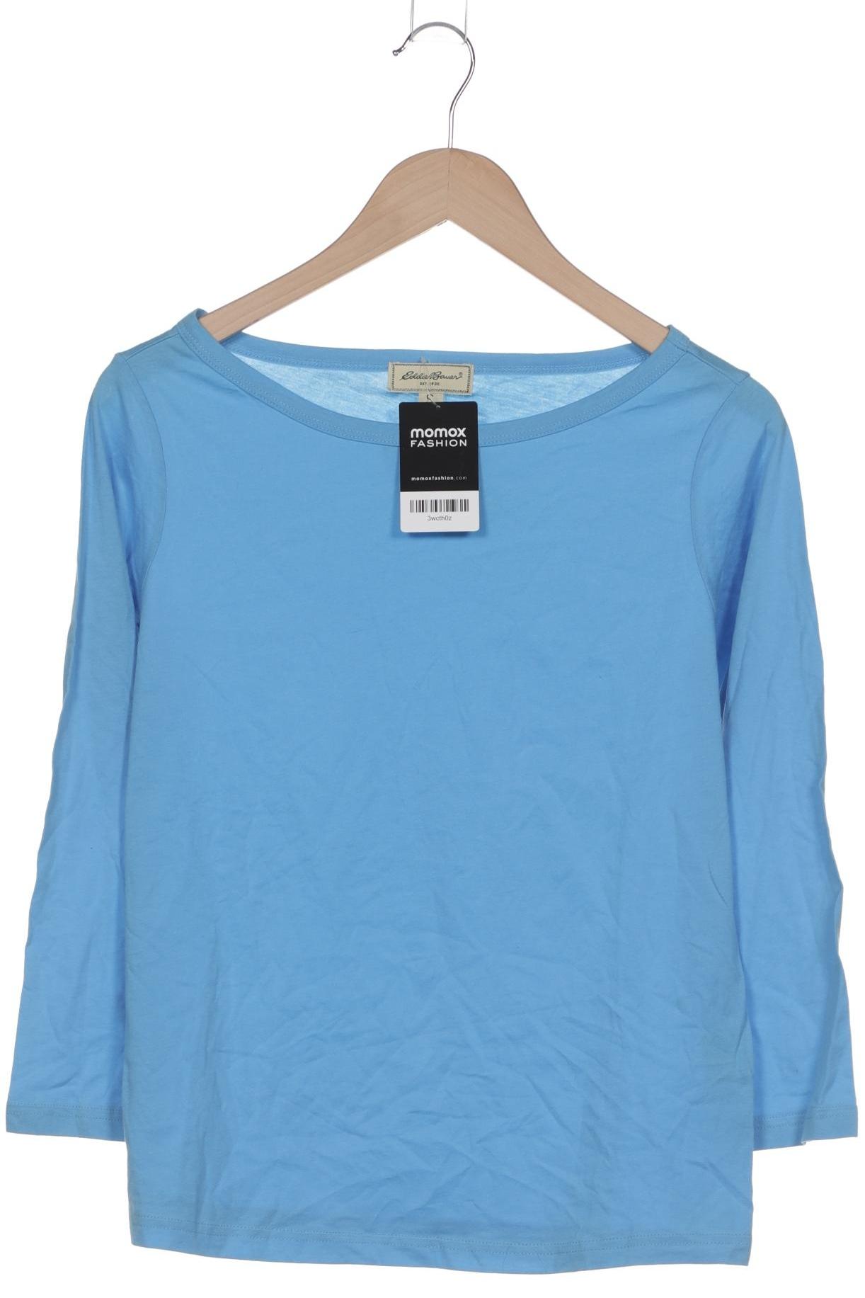 

Eddie Bauer Damen Langarmshirt, blau, Gr. 36