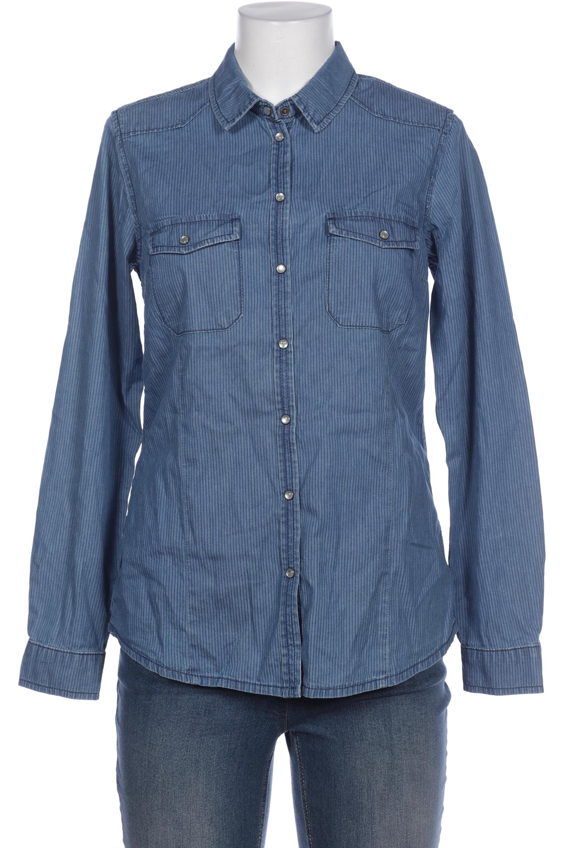 

Eddie Bauer Damen Bluse, blau, Gr. 38