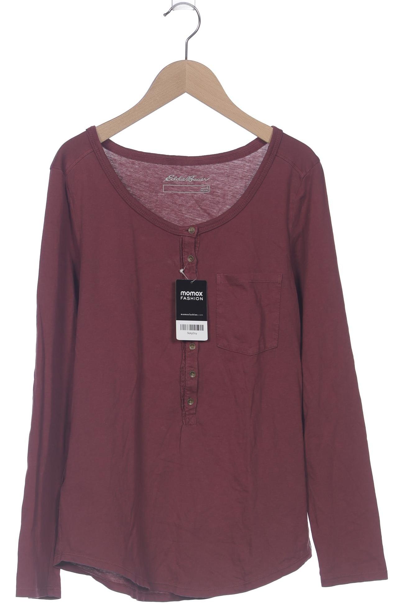 

Eddie Bauer Damen Langarmshirt, bordeaux, Gr. 36