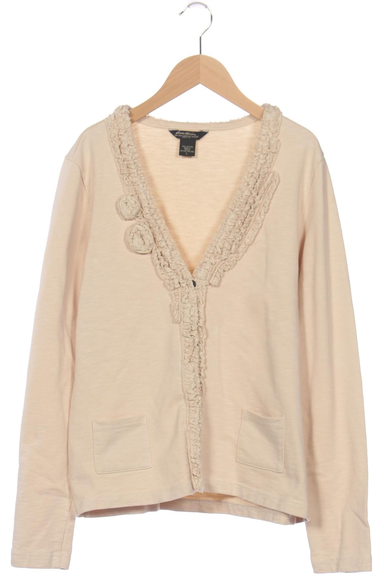 

Eddie Bauer Damen Strickjacke, beige, Gr. 42