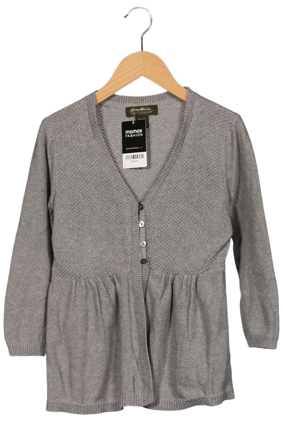 

Eddie Bauer Damen Strickjacke, grau, Gr. 38