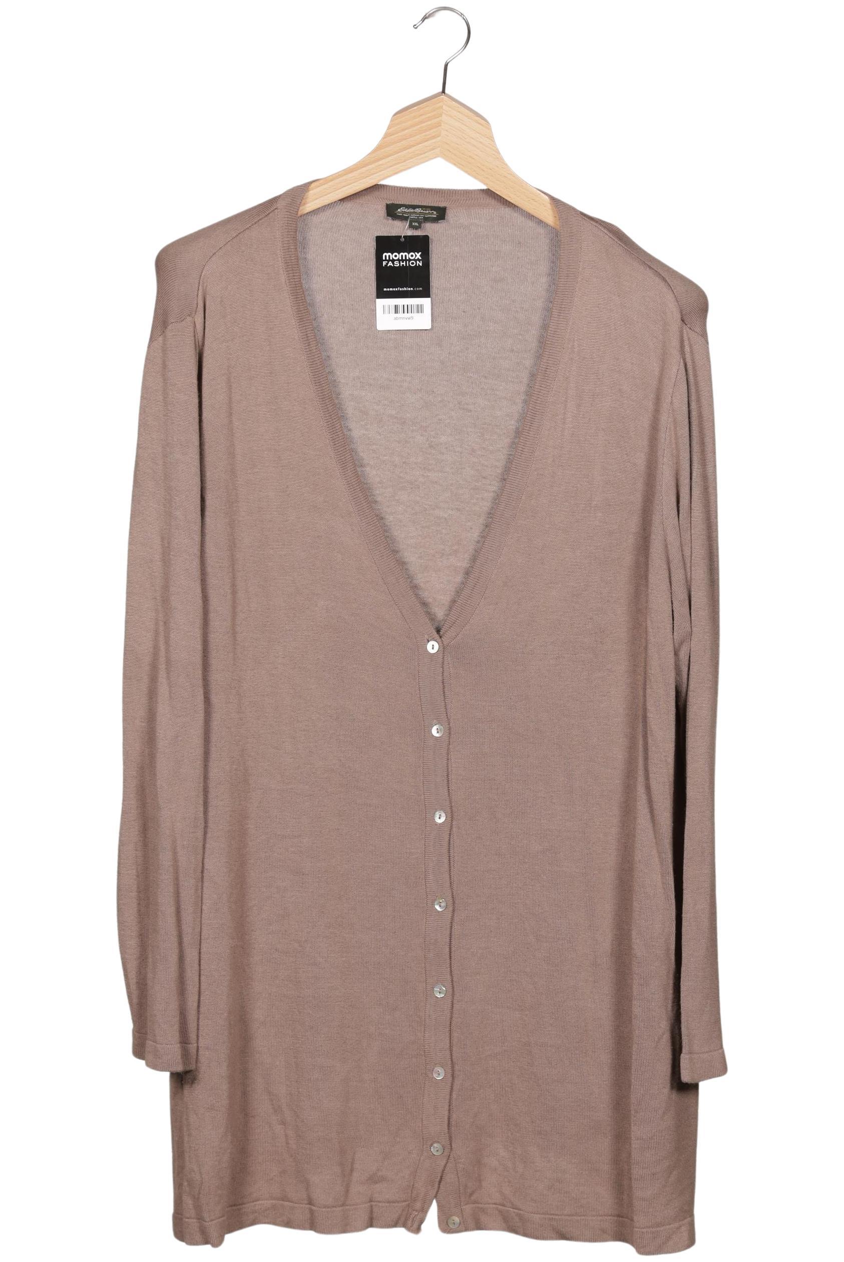 

Eddie Bauer Damen Strickjacke, beige, Gr. 46