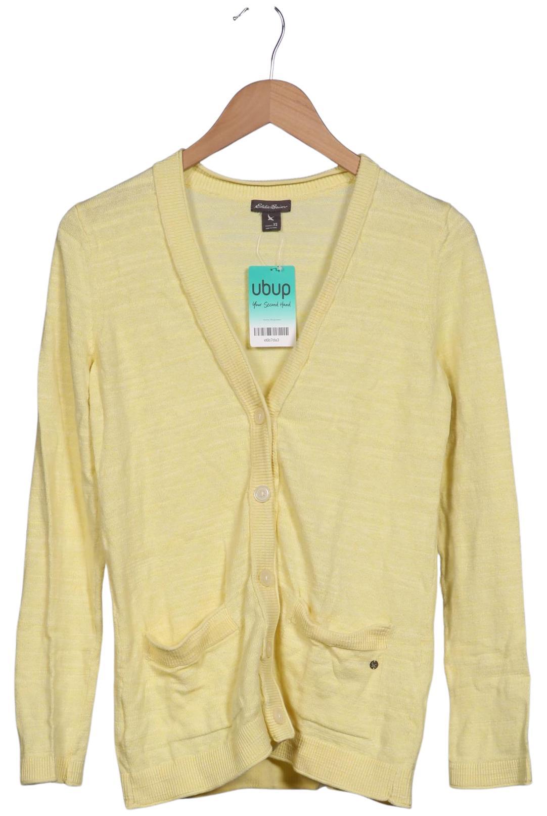 

Eddie Bauer Damen Strickjacke, gelb, Gr. 34