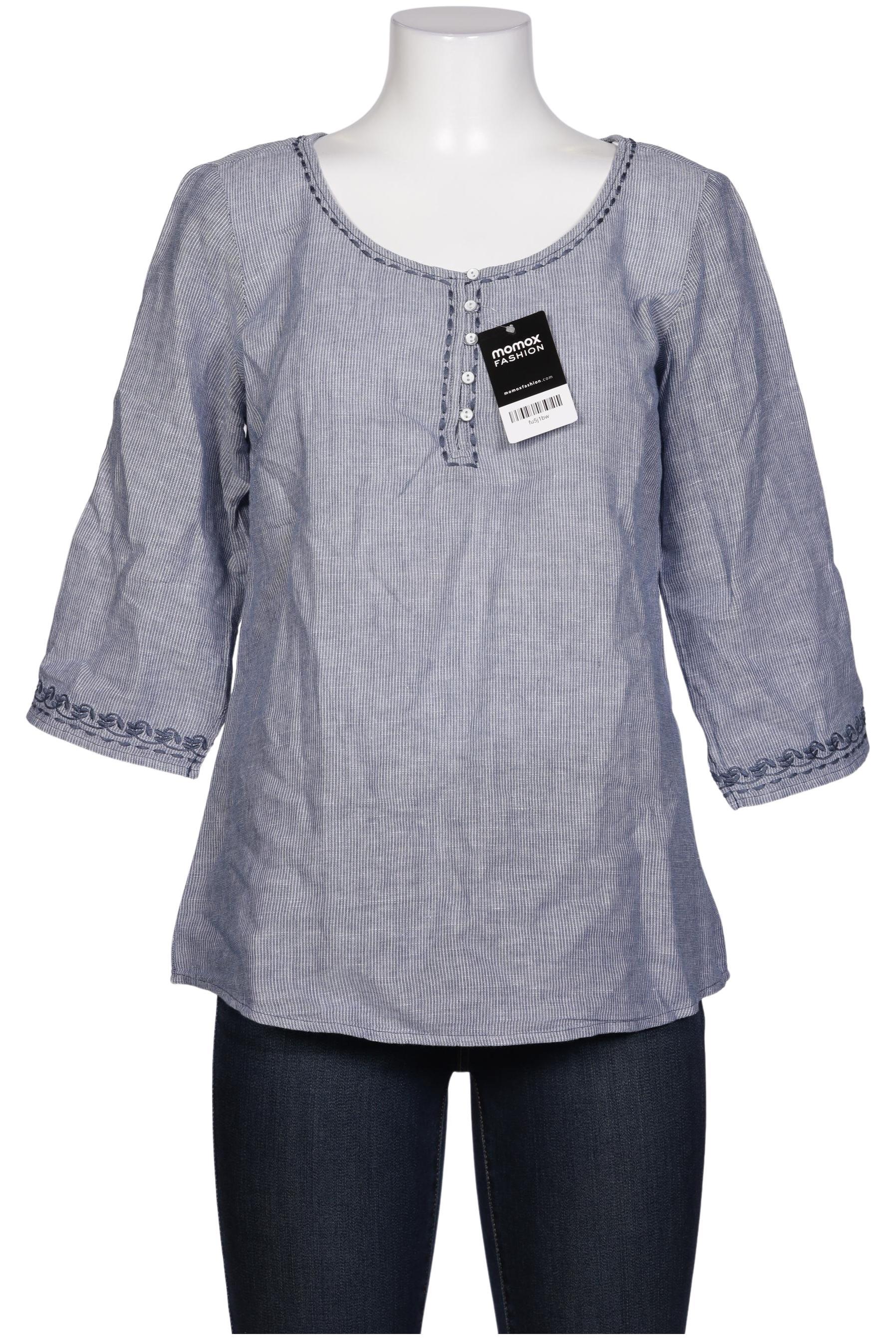 

Eddie Bauer Damen Bluse, blau, Gr. 38
