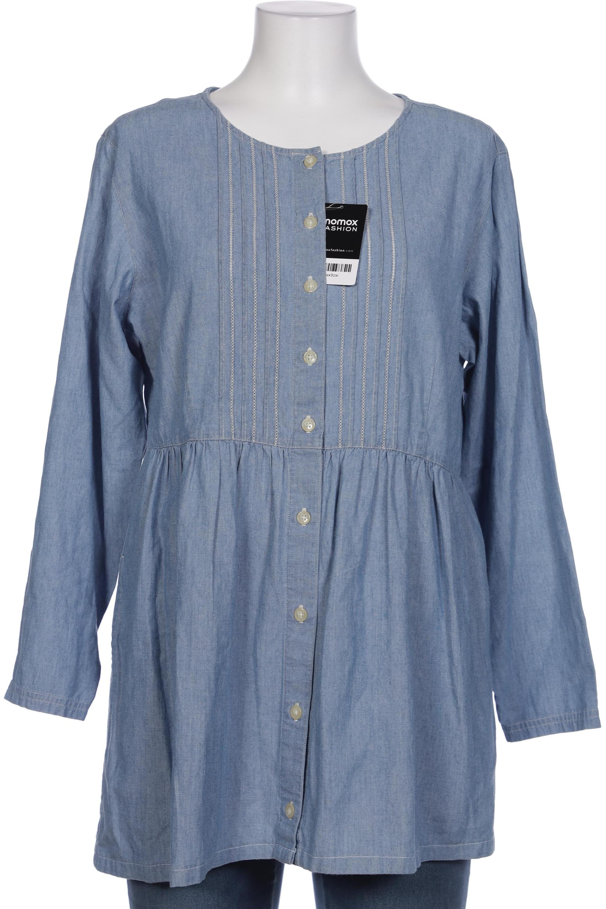 

Eddie Bauer Damen Bluse, blau, Gr. 42