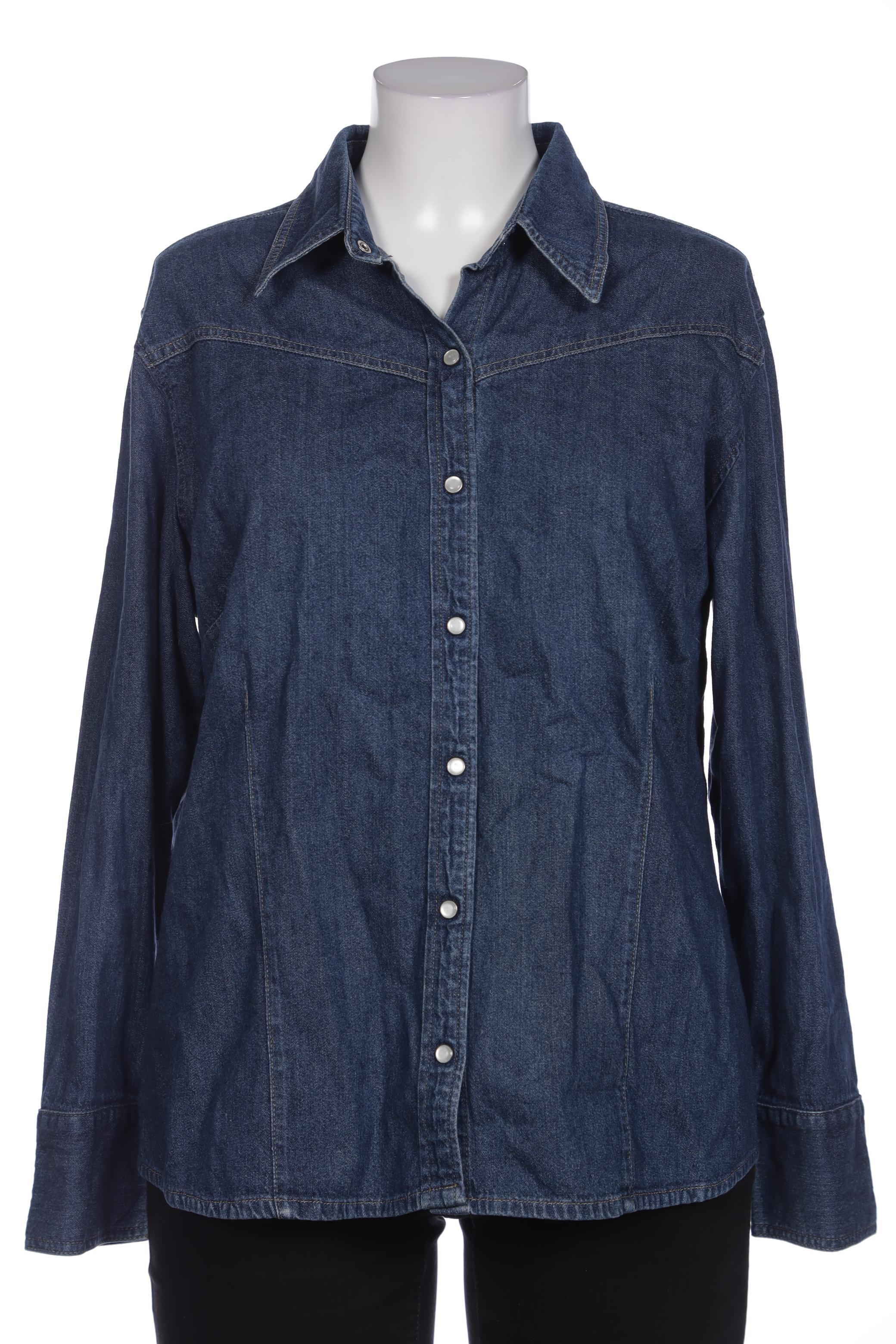 

Eddie Bauer Damen Bluse, marineblau, Gr. 46