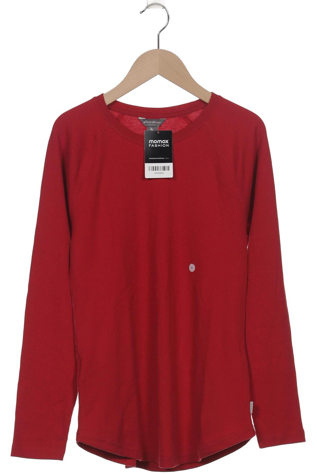 

Eddie Bauer Damen Langarmshirt, rot, Gr. 36