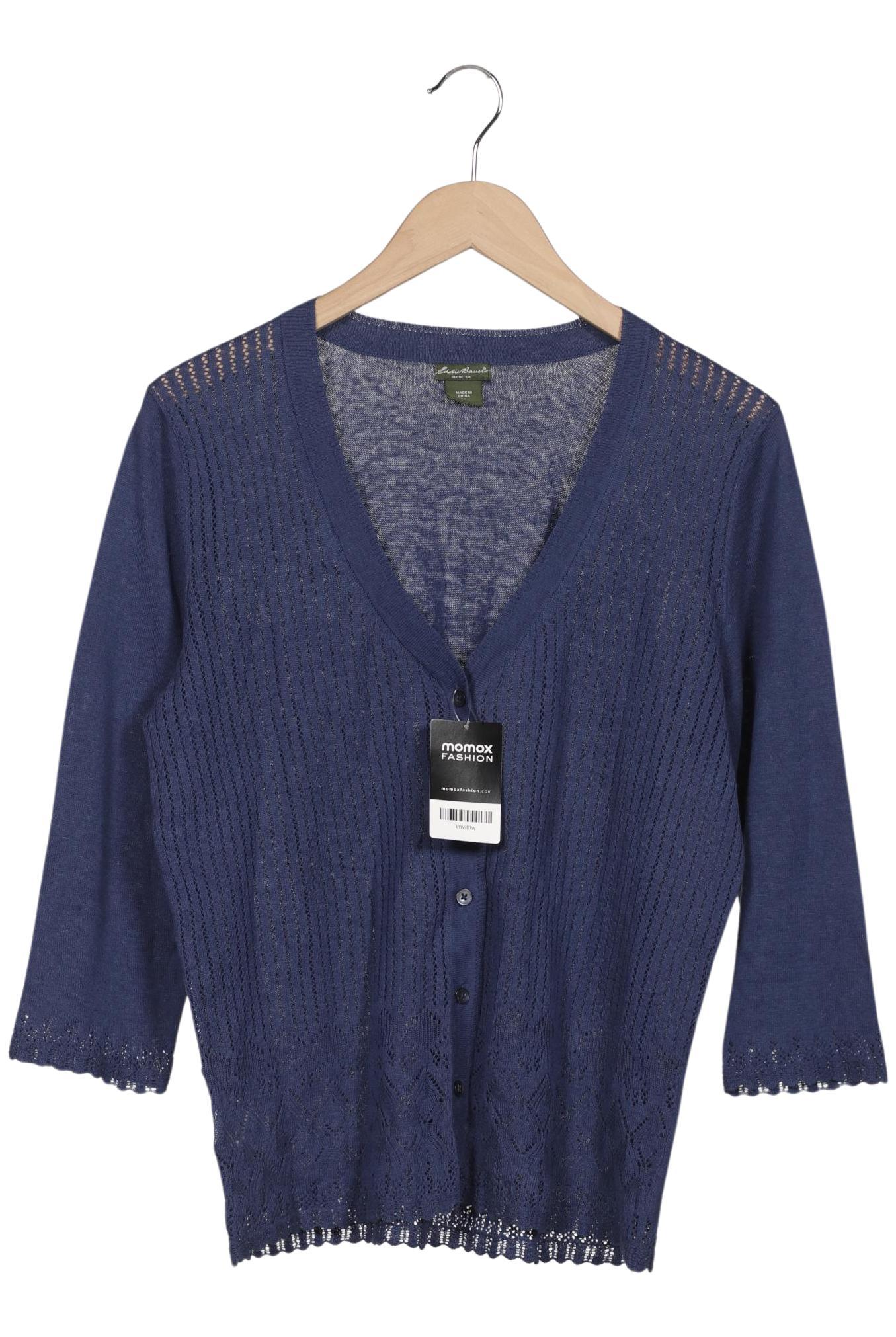 

Eddie Bauer Damen Strickjacke, blau, Gr. 42
