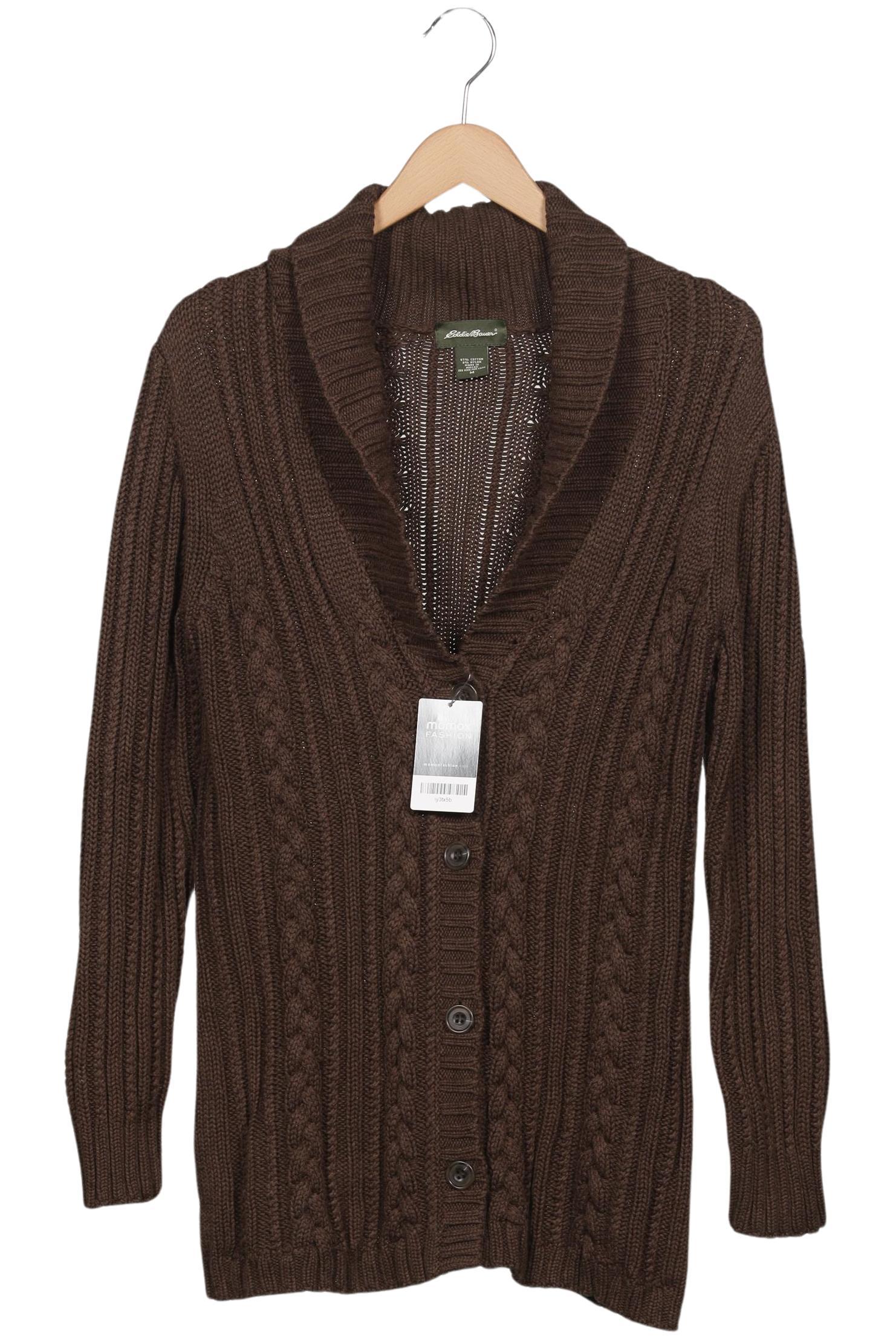 

Eddie Bauer Damen Strickjacke, braun, Gr. 38