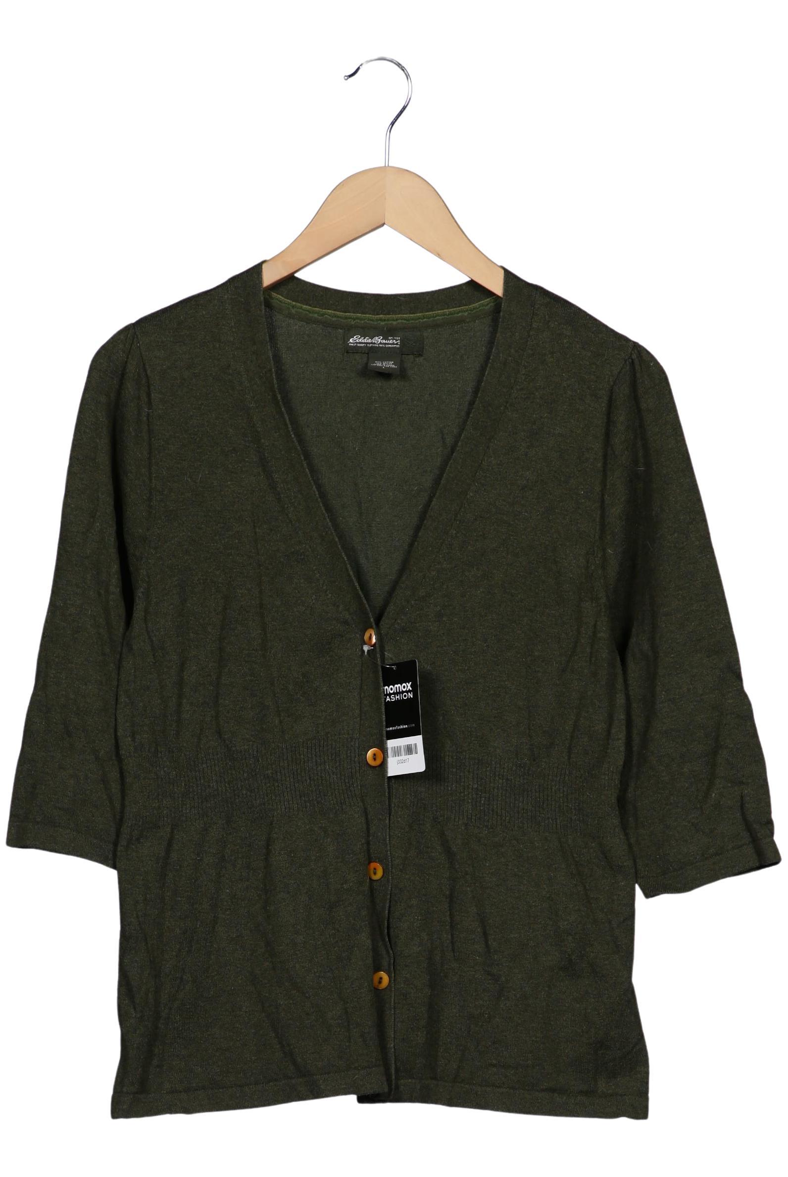 

Eddie Bauer Damen Strickjacke, grün, Gr. 42