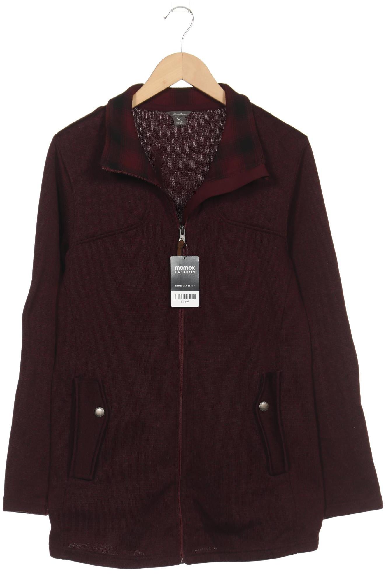 

Eddie Bauer Damen Strickjacke, bordeaux