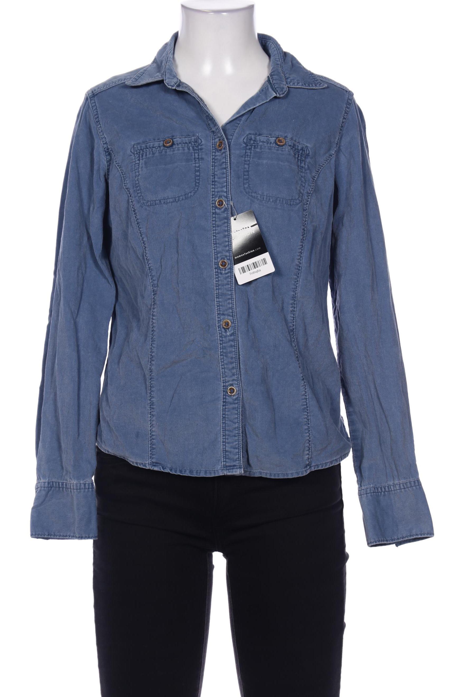 

Eddie Bauer Damen Bluse, blau, Gr. 34