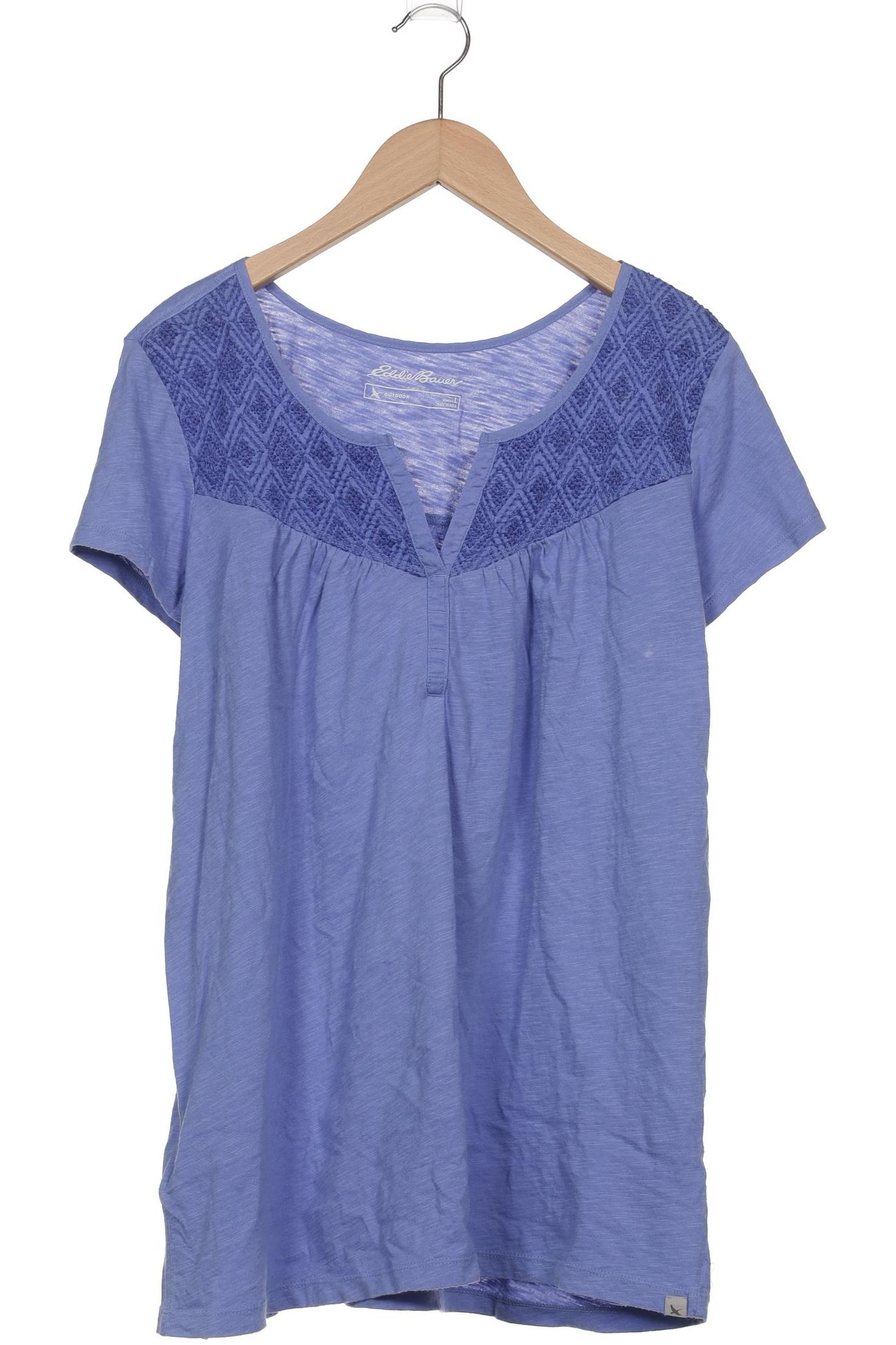 

Eddie Bauer Damen T-Shirt, blau, Gr. 42