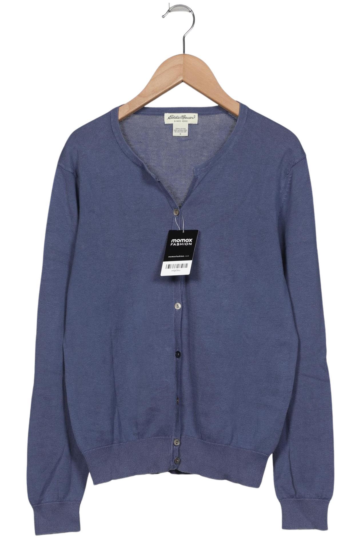 

Eddie Bauer Damen Strickjacke, blau, Gr. 36