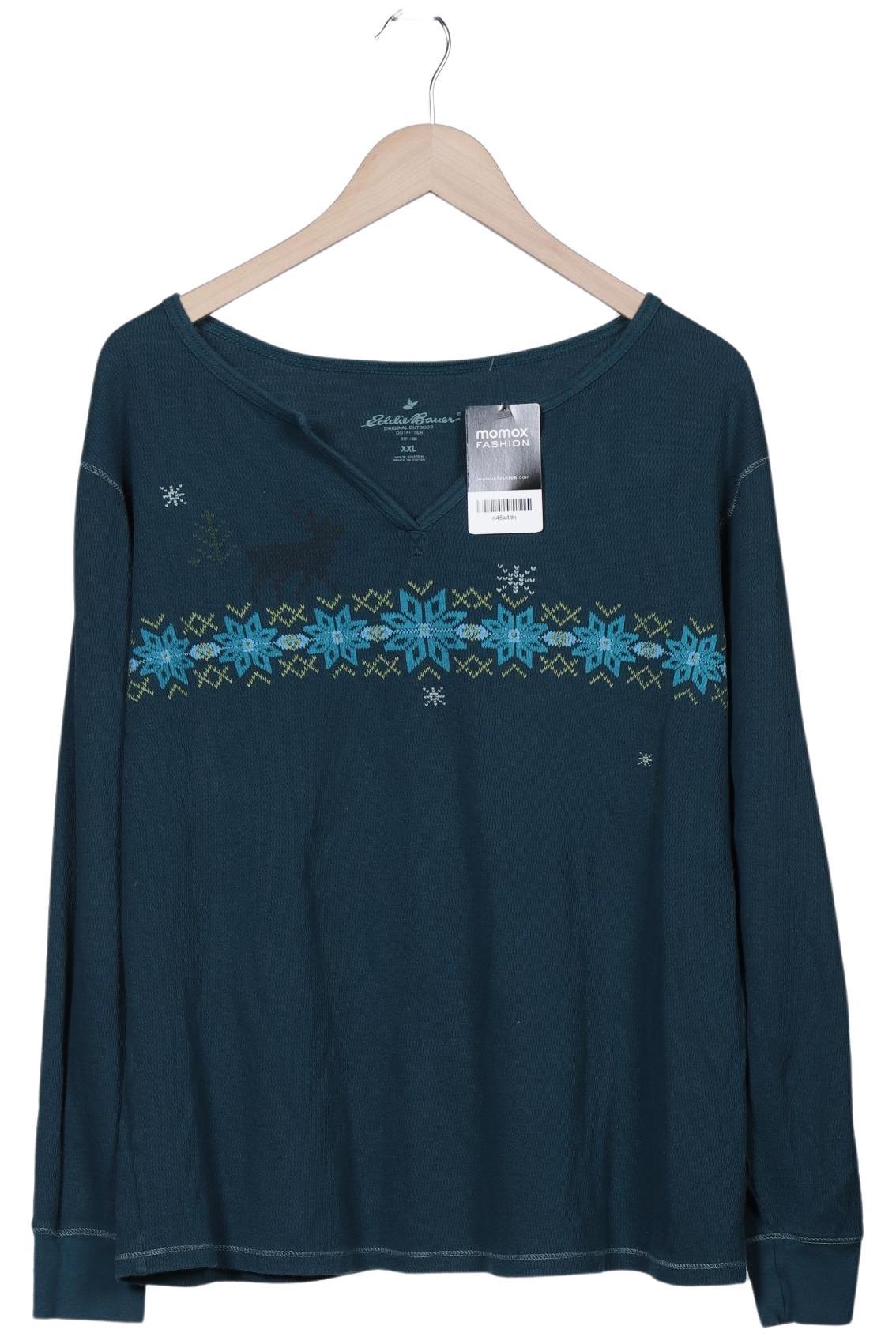 

Eddie Bauer Damen Sweatshirt, türkis, Gr. 46