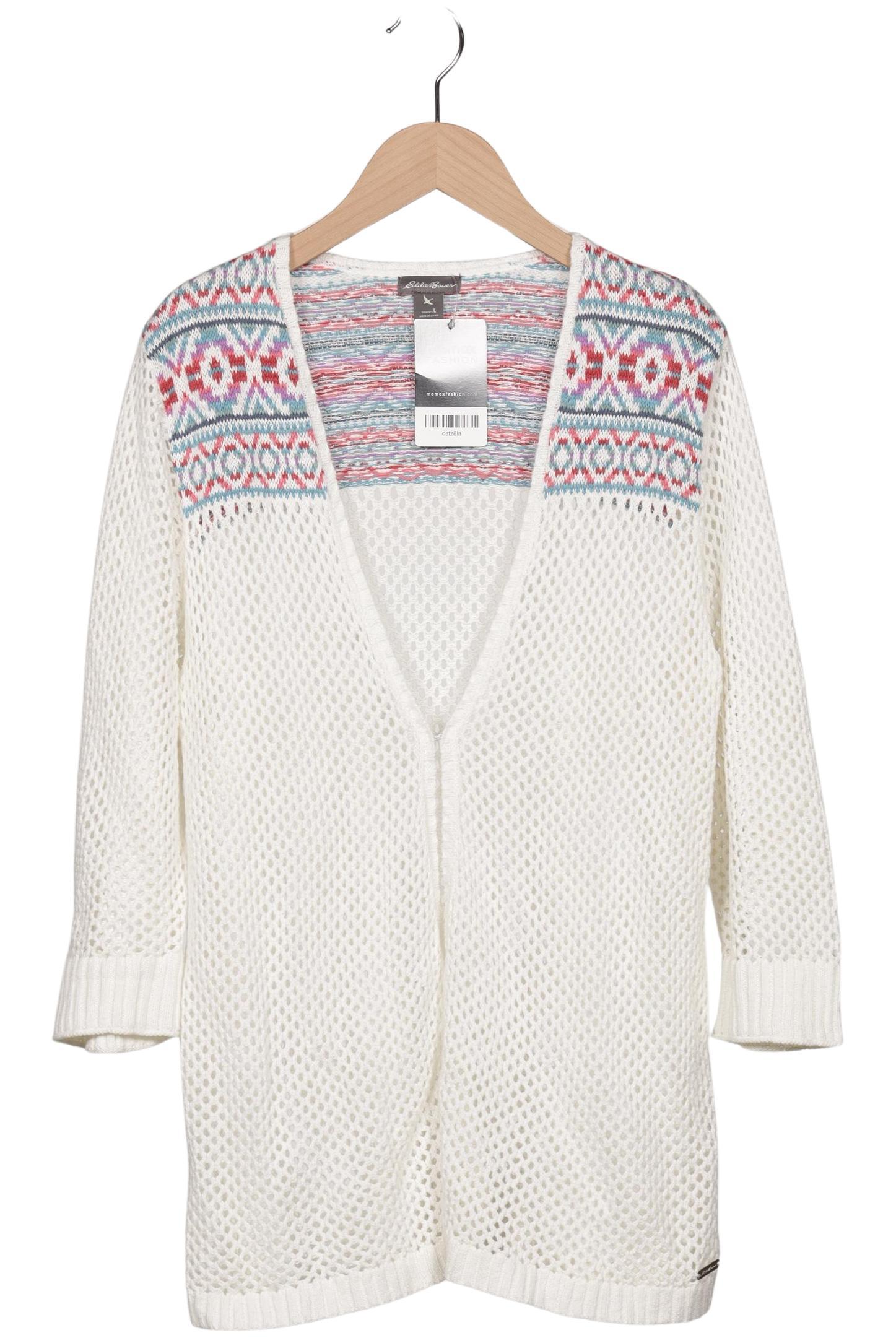 

Eddie Bauer Damen Strickjacke, cremeweiß, Gr. 42