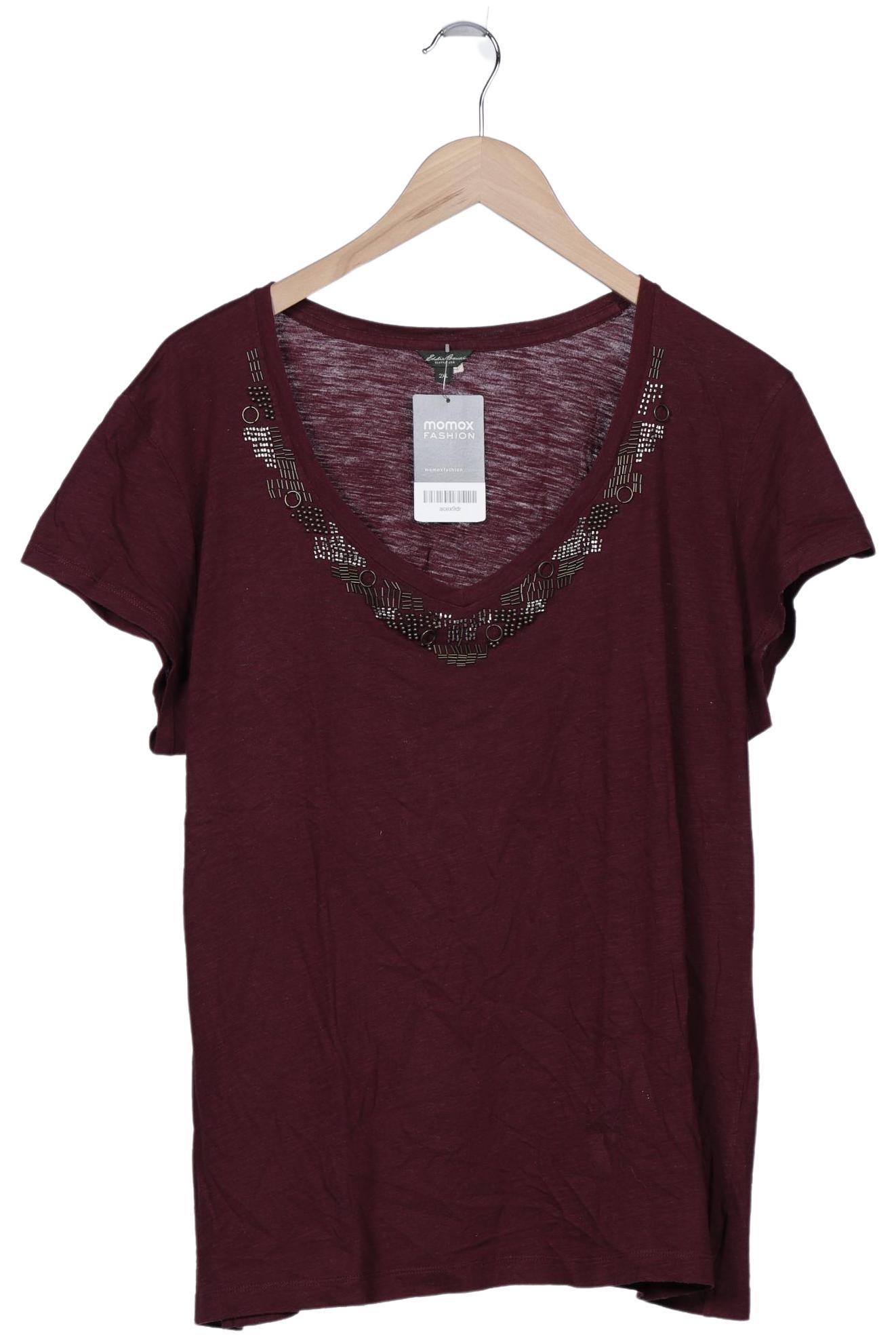 

Eddie Bauer Damen T-Shirt, bordeaux, Gr. 46