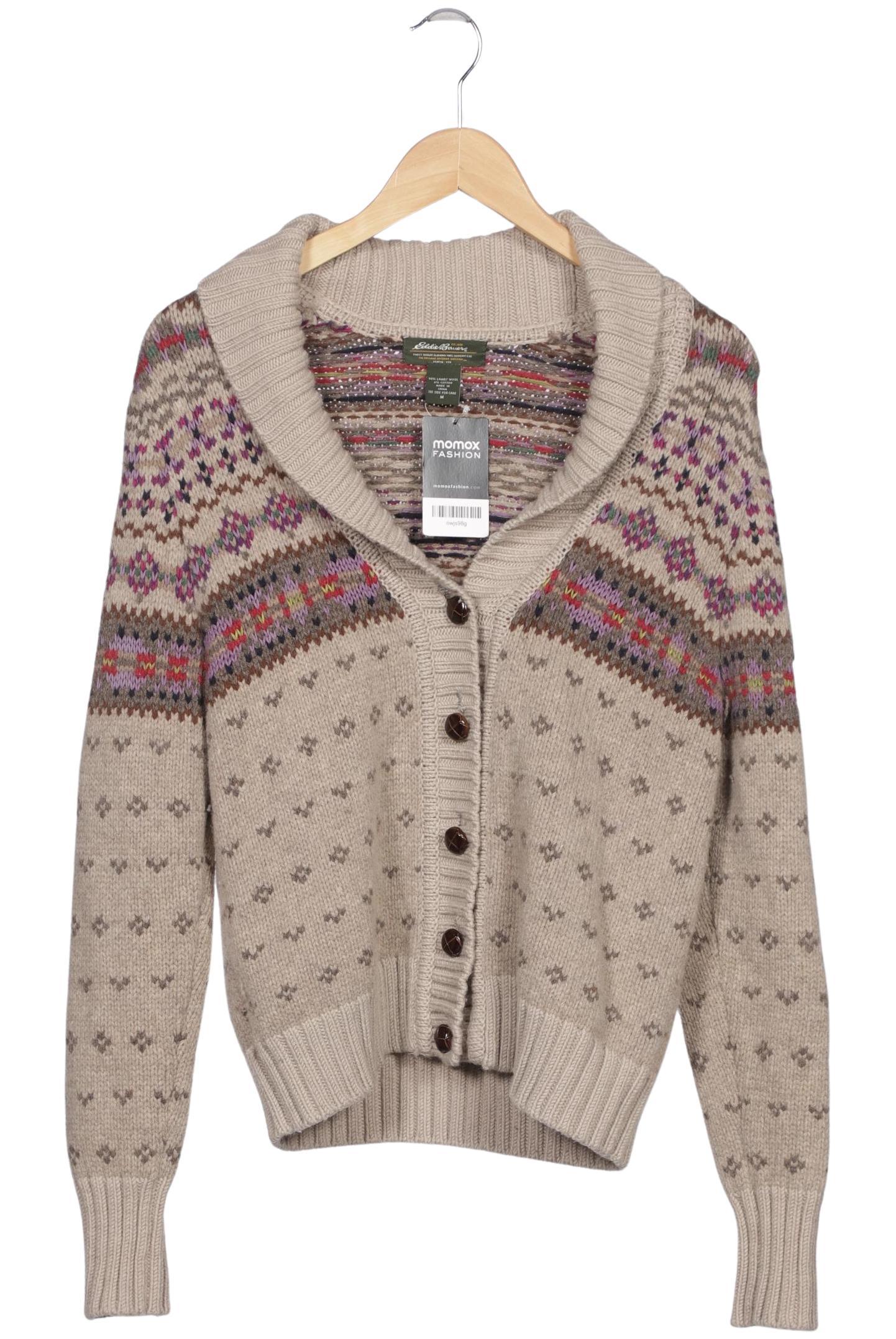 

Eddie Bauer Damen Strickjacke, beige, Gr. 38