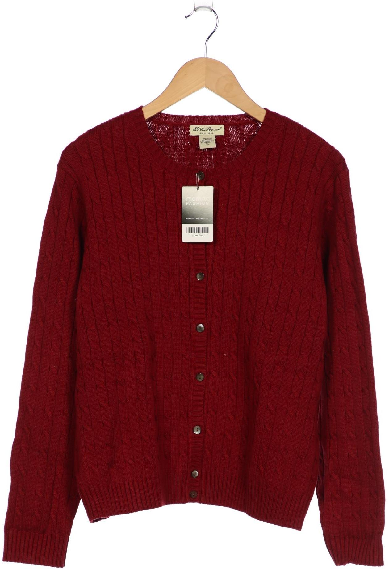 

Eddie Bauer Damen Strickjacke, bordeaux, Gr. 44
