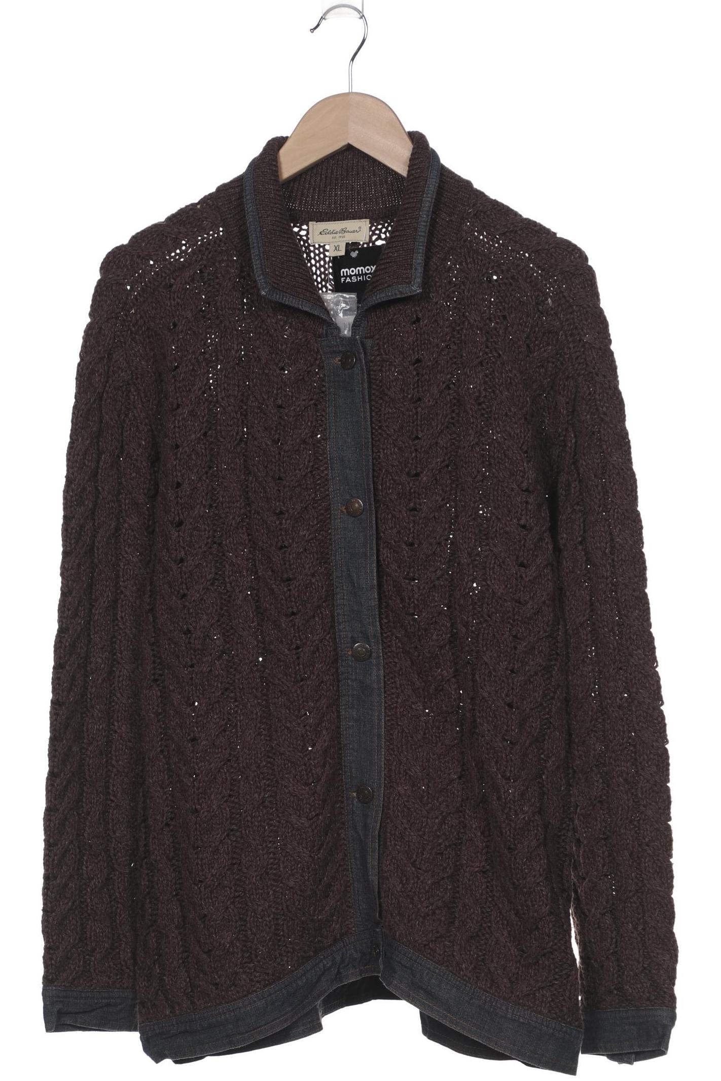 

Eddie Bauer Damen Strickjacke, braun, Gr. 44