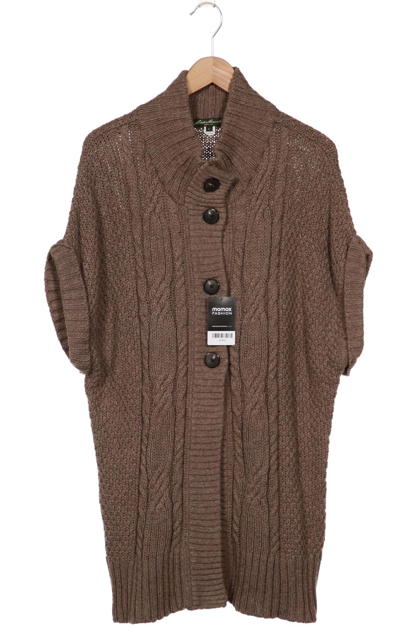 

Eddie Bauer Damen Strickjacke, grau, Gr. 44