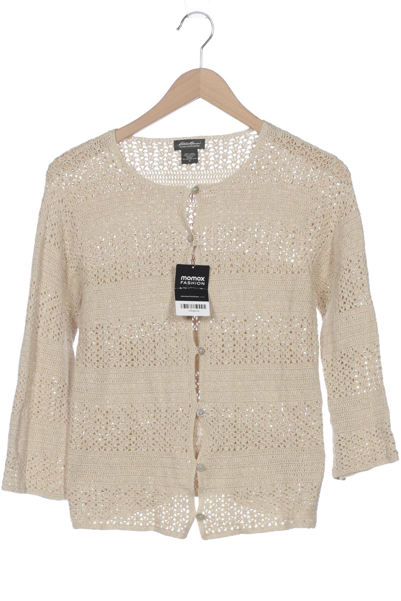 

Eddie Bauer Damen Strickjacke, beige, Gr. 36