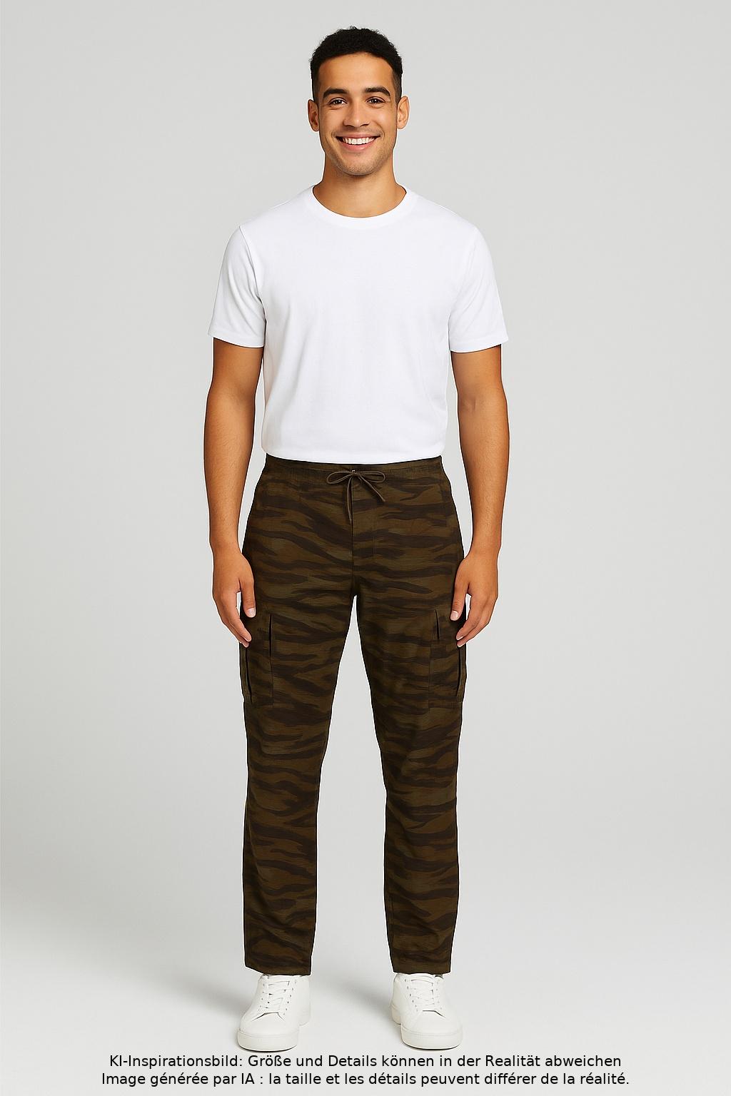 Thumbnail - Eddie Bauer Herren Stoffhose, mehrfarbig, Gr. 0