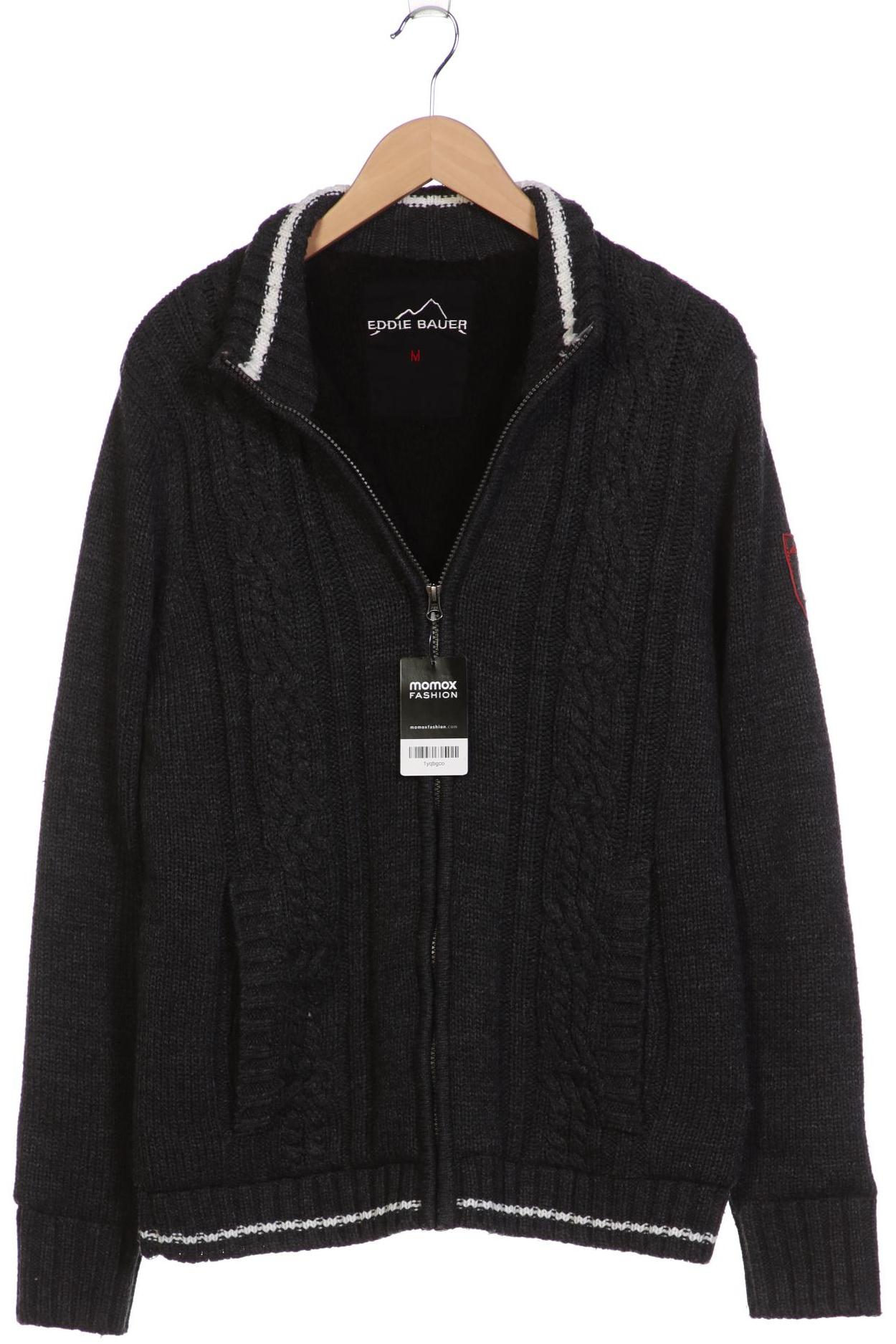 

Eddie Bauer Herren Strickjacke, grau, Gr. 48