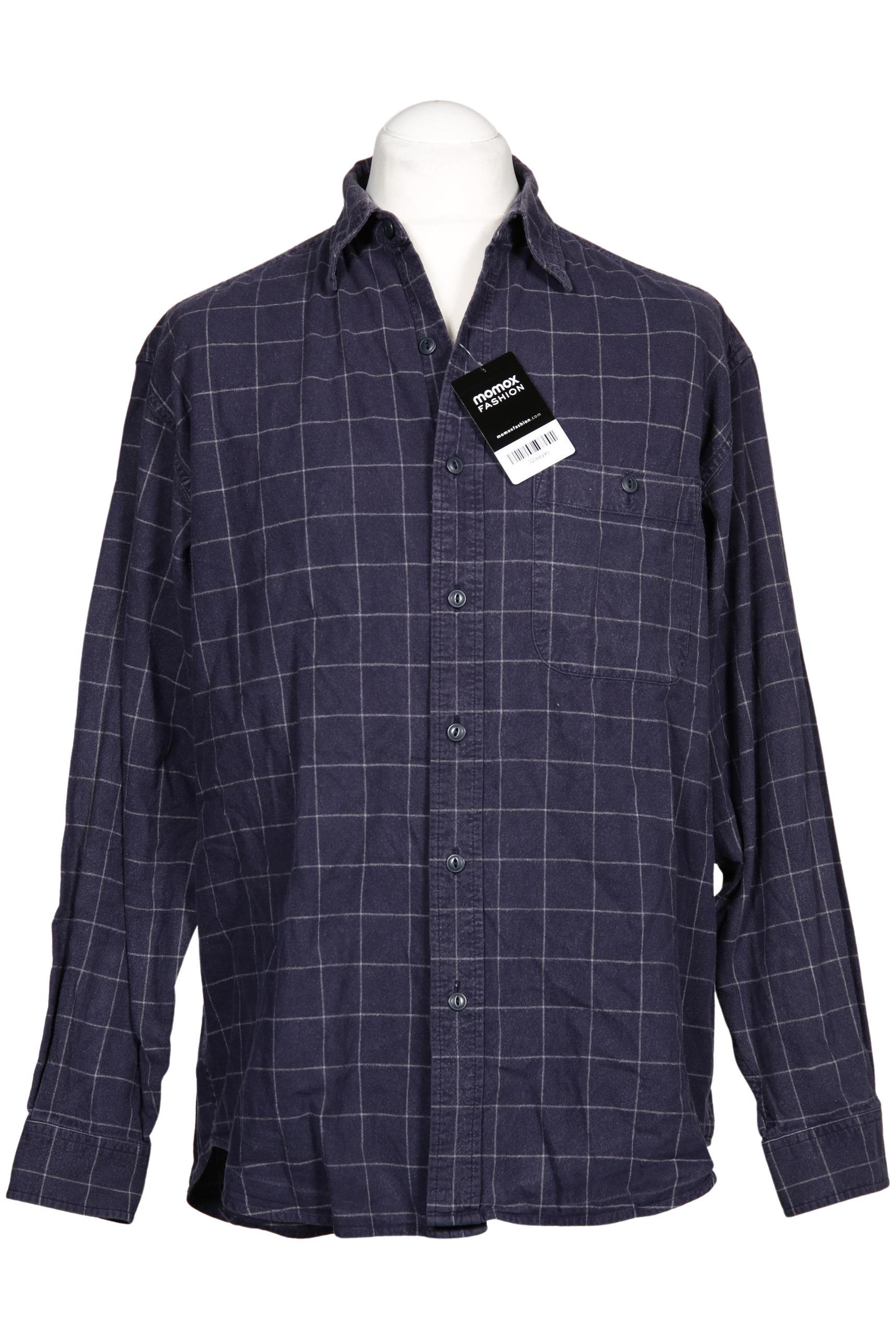 

Eddie Bauer Herren Hemd, marineblau, Gr. 48
