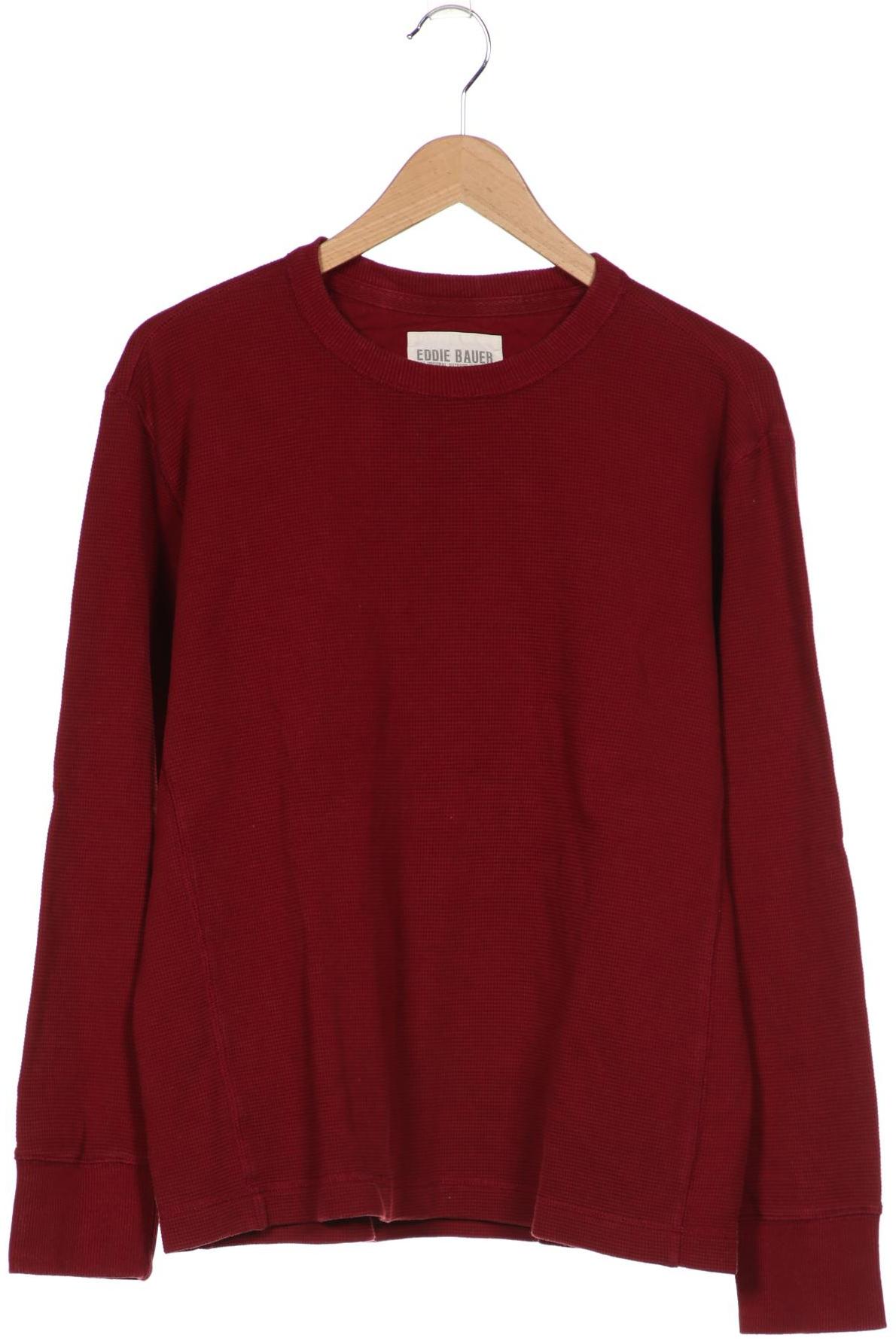 

Eddie Bauer Herren Langarmshirt, bordeaux