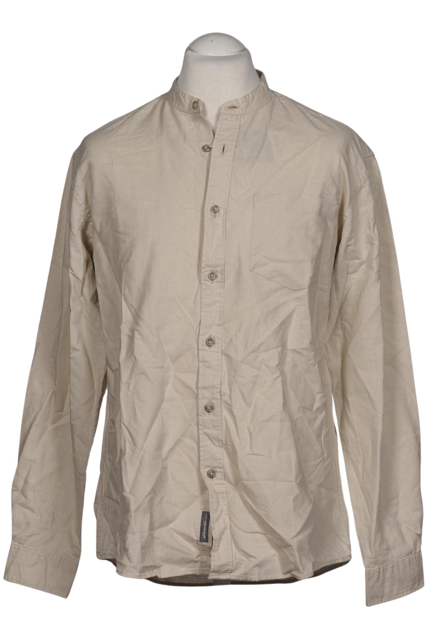 

Eddie Bauer Herren Hemd, beige, Gr. 48