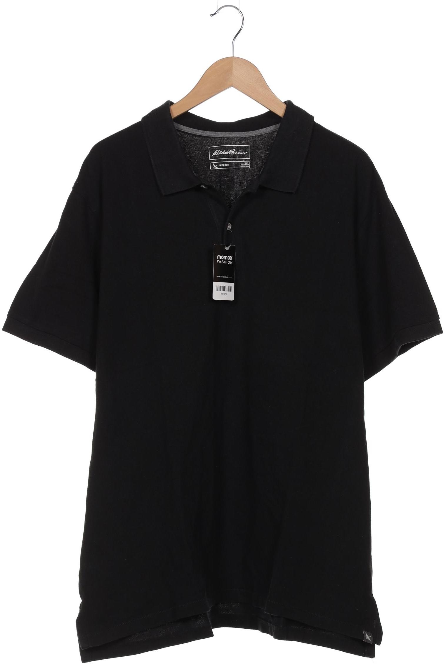

Eddie Bauer Herren Poloshirt, schwarz, Gr. 56