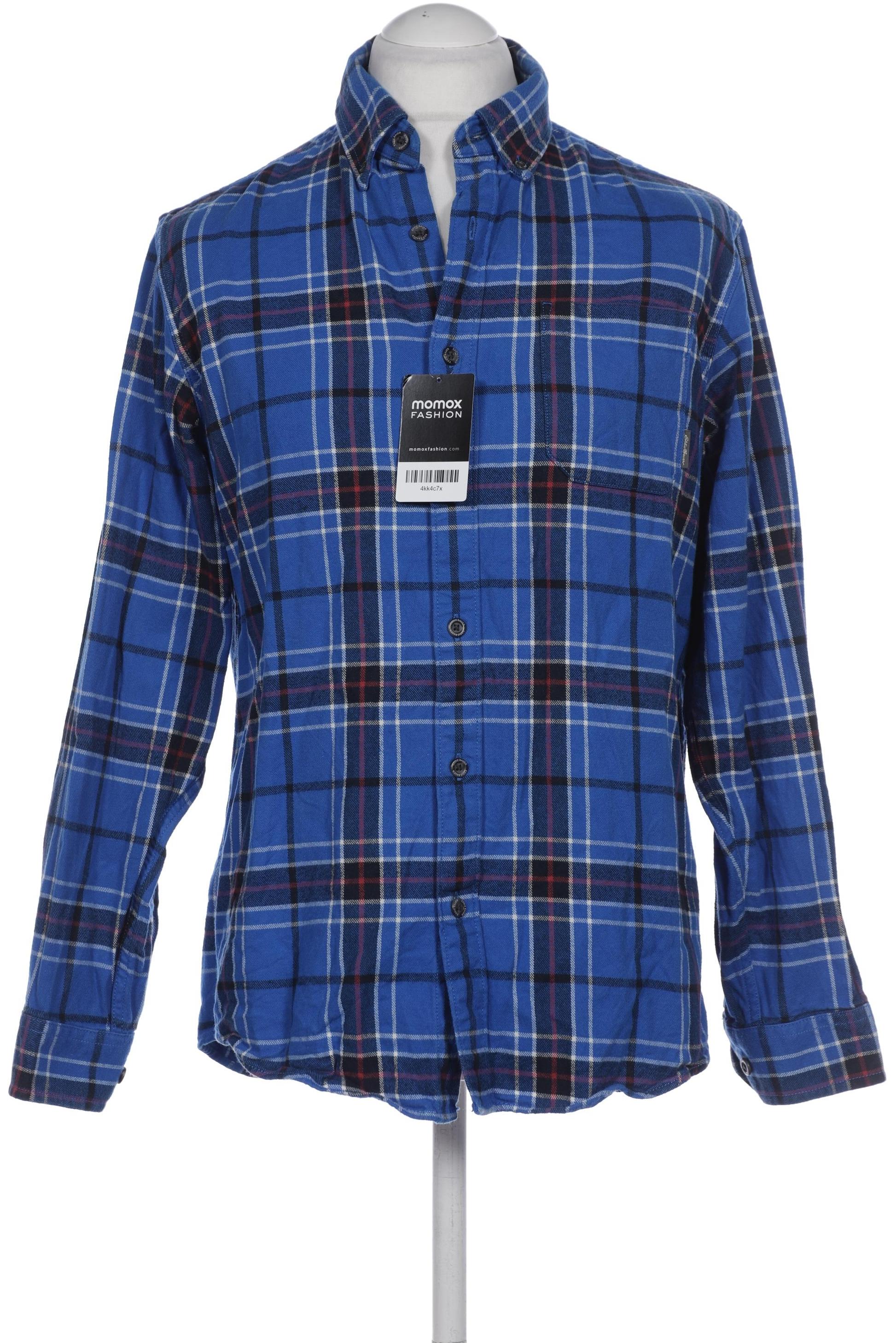 

Eddie Bauer Herren Hemd, blau, Gr. 48