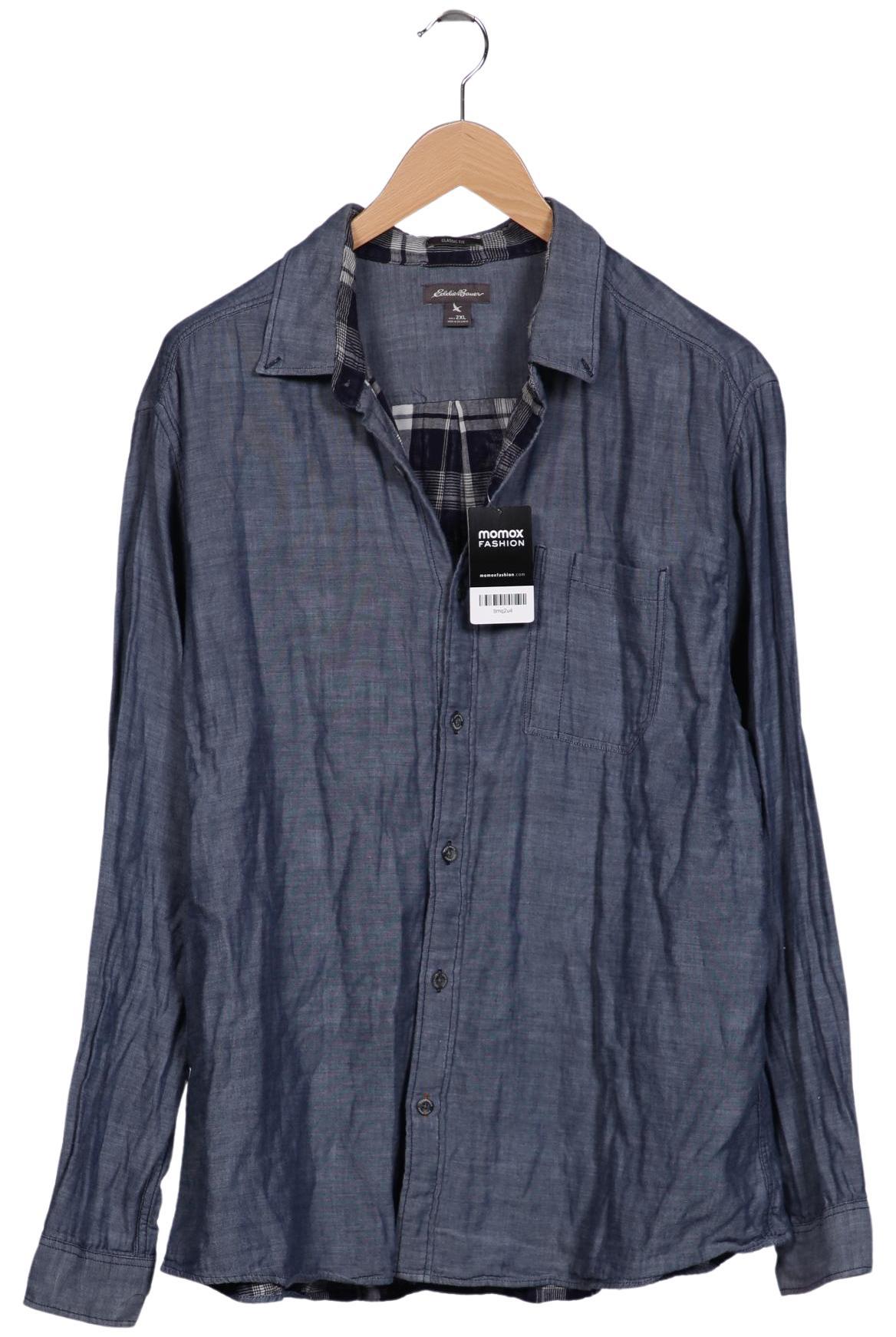 

Eddie Bauer Herren Hemd, marineblau, Gr. 56